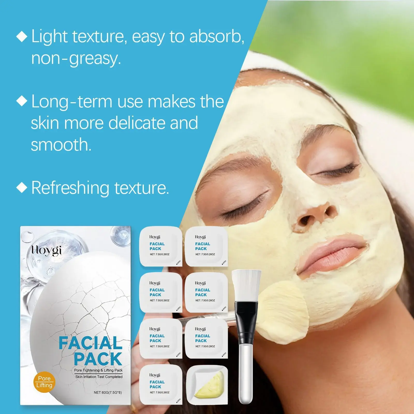 Firming Rejuvenating Face Pack - Hydrating & Pore Cleansing 7 E7B4A7E887B4E5ABA9E882A4E6B682E68AB9E99DA2E8869CEFBC88E6ACA1E68A9BEFBC89HO A05 0360 01 23057065