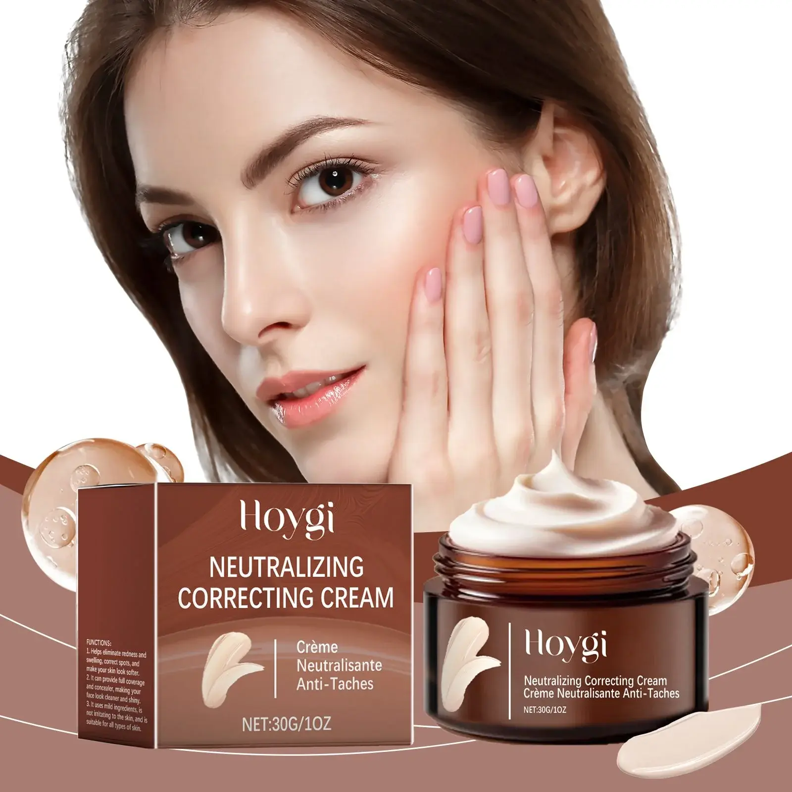 Moisturizing Liquid Foundation for Blemish Coverage & Natural Finish by Hoygi 2 HO A01 0001 01 003
