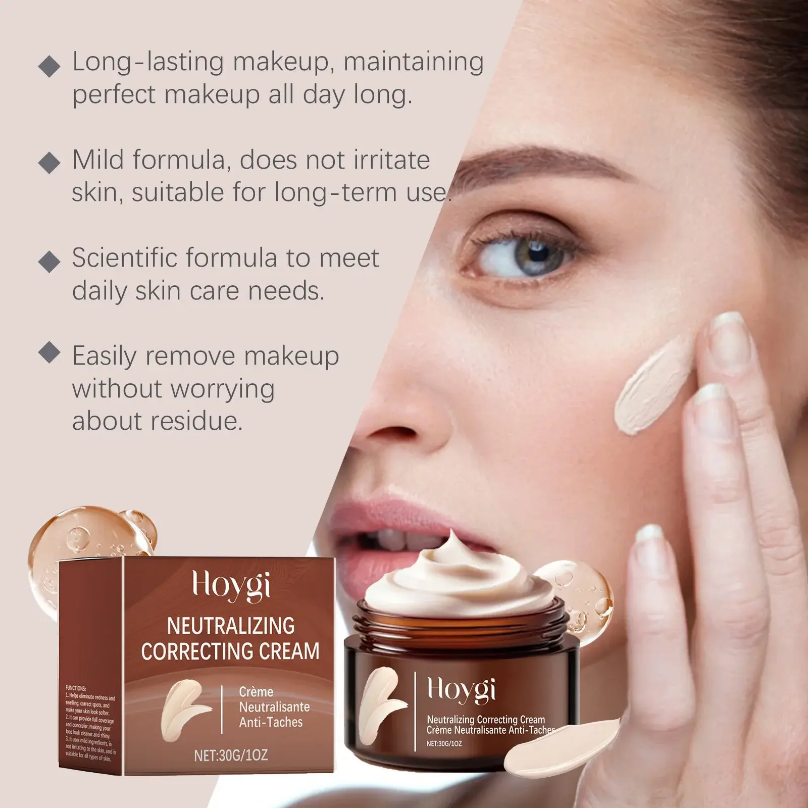 Moisturizing Liquid Foundation for Blemish Coverage & Natural Finish by Hoygi 5 HO A01 0001 01 006