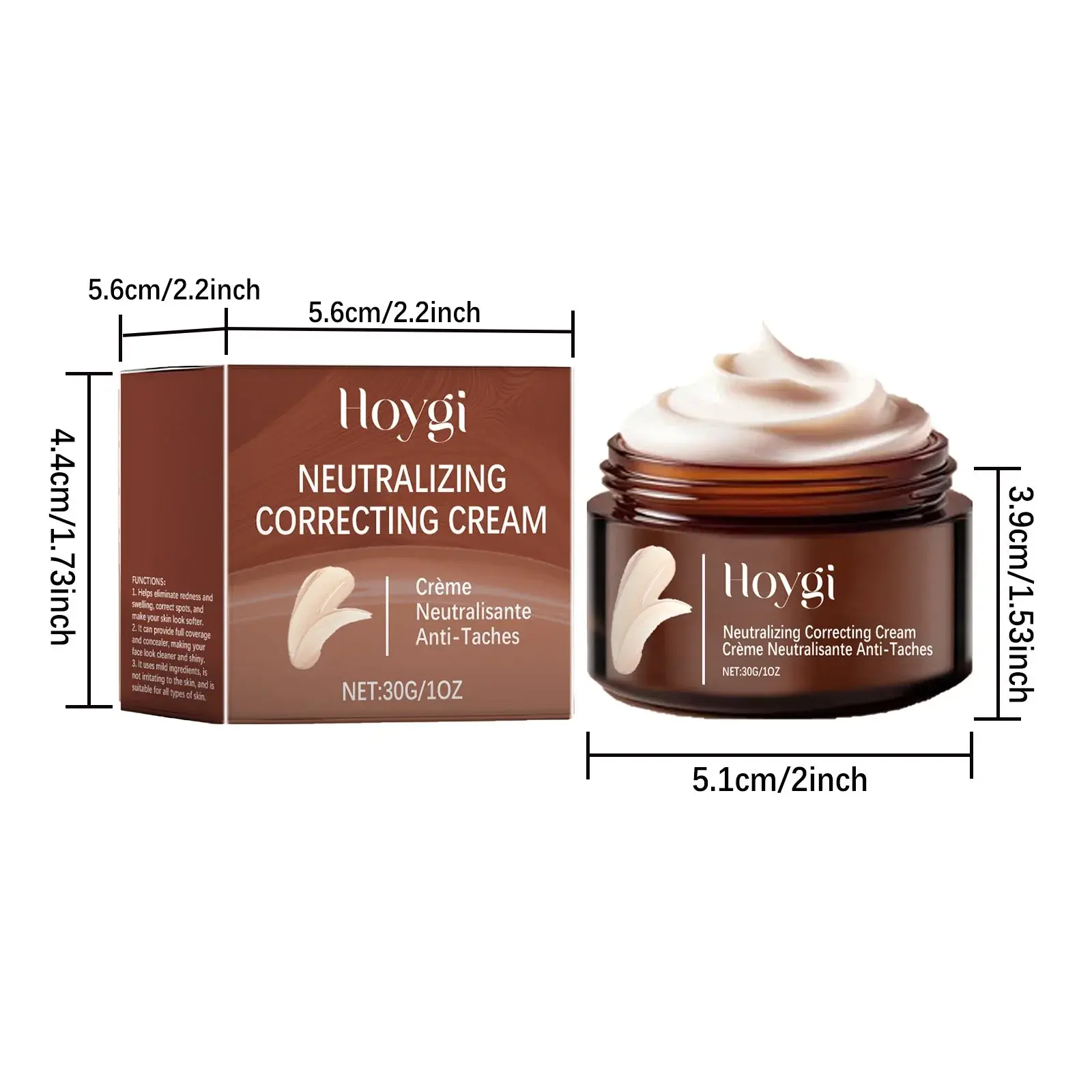 Moisturizing Liquid Foundation for Blemish Coverage & Natural Finish by Hoygi 1 HO A01 0001 01 2005