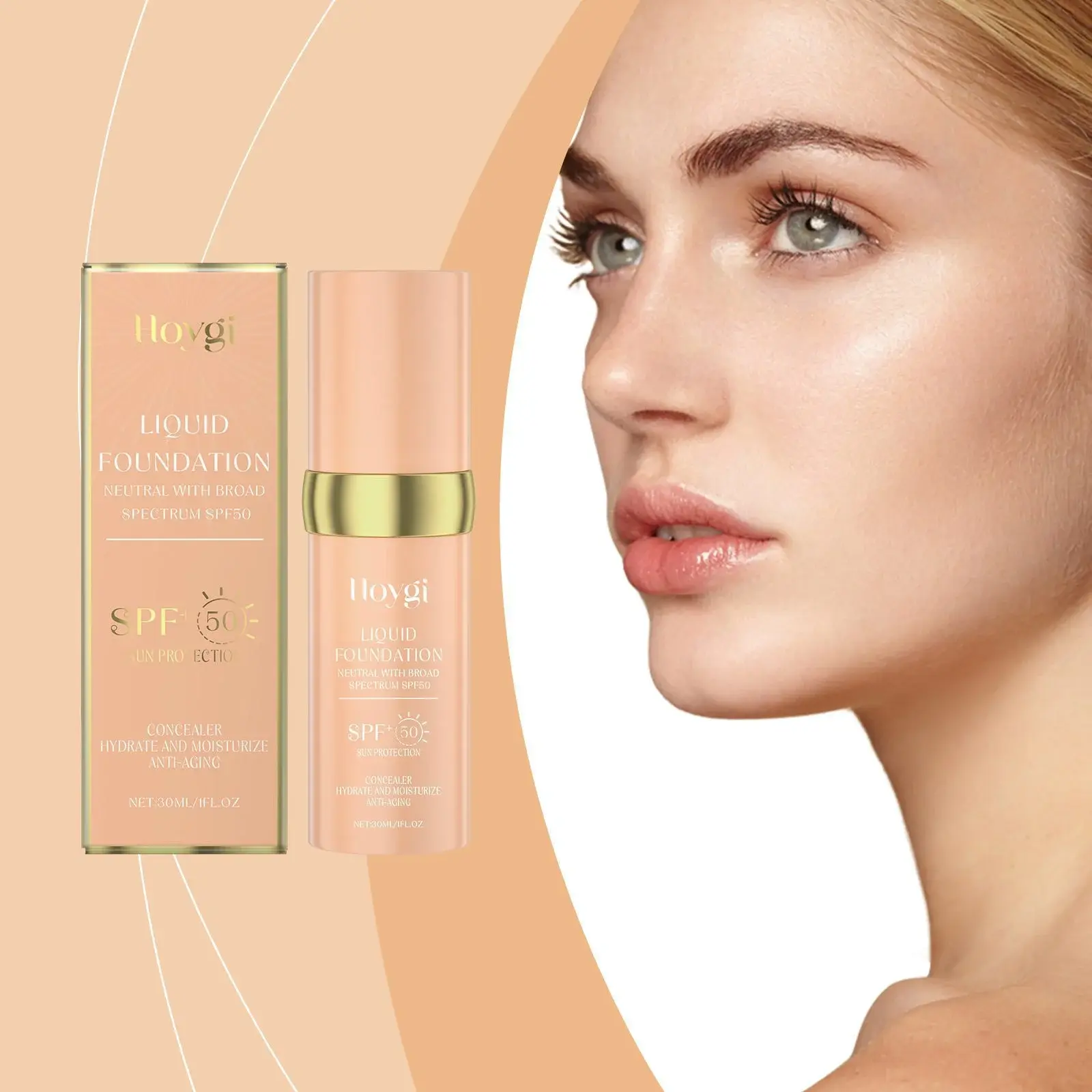 Warm Change Liquid Foundation - Moisturizing & Long-Lasting - Hoygi 2 HO A01 0004 01 1729584349004