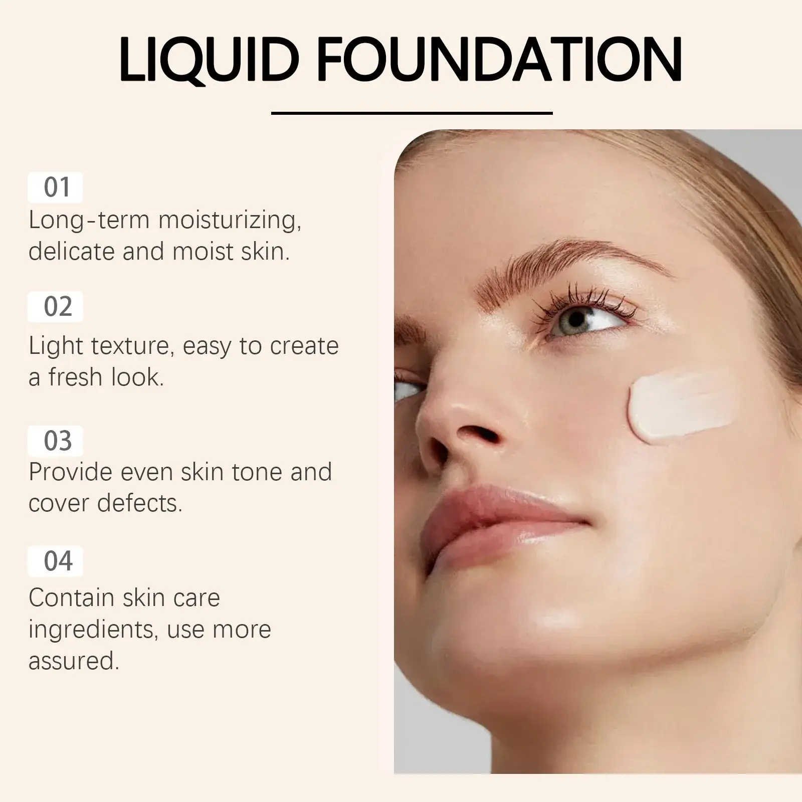 Warm Change Liquid Foundation - Moisturizing & Long-Lasting - Hoygi 5 HO A01 0004 01 1729584349013