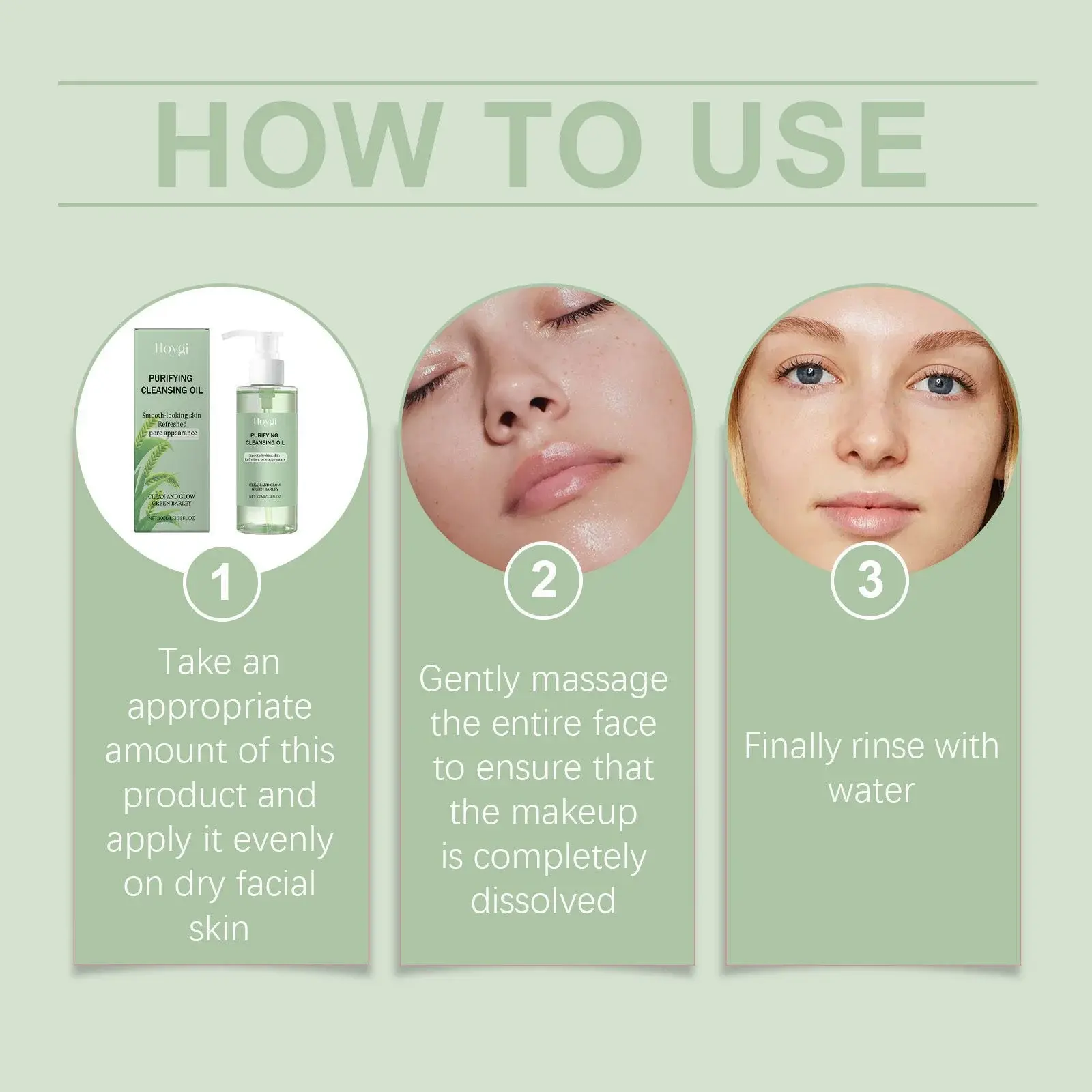 Gentle Cleansing Oil for Makeup Removal & Hydration - Hoygi 4 HO A01 0005 01 1730772085022