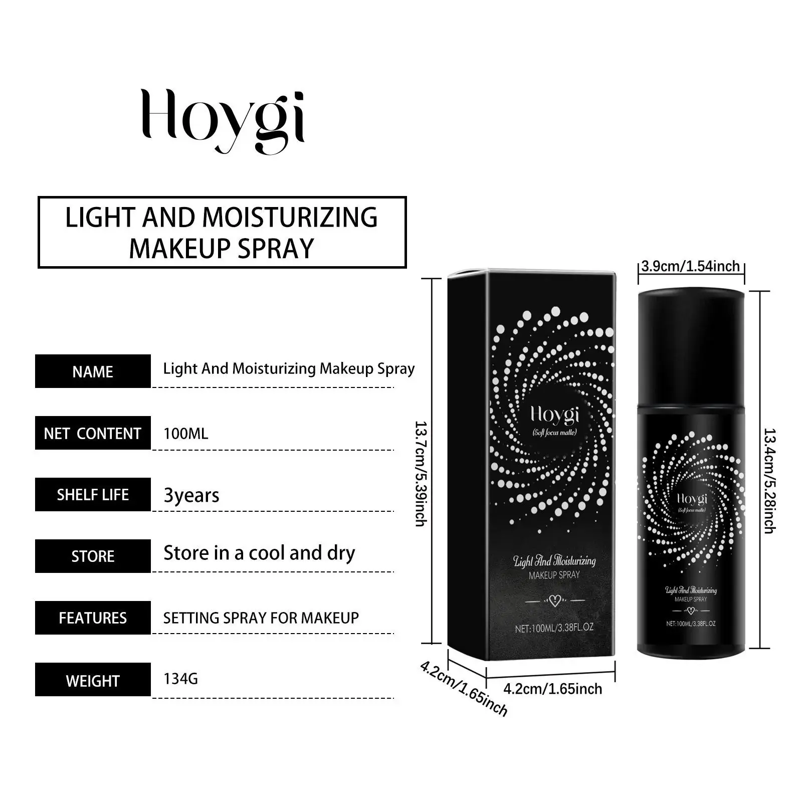 Moisturizing Setting Spray - Oil Control & Long-Lasting Formula 1 HO A01 0007 01 1732084315010