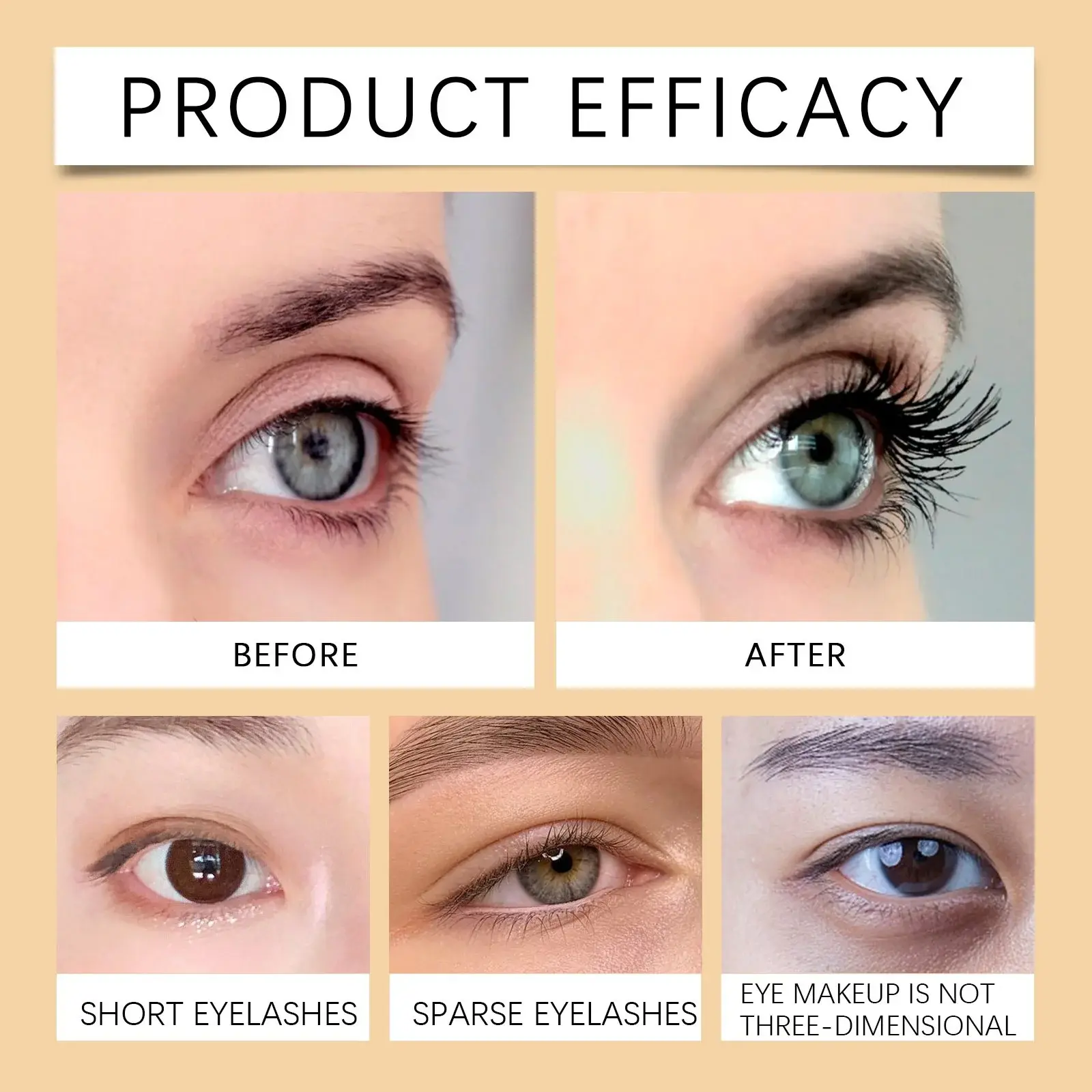 Natural Eyelash Curl Mascara - Moisturizing & Gentle Formula | Hoygi 12 HO A01 0010 01 20068938