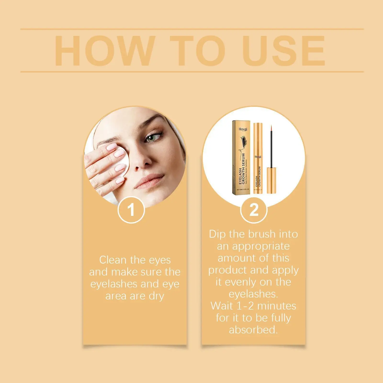 Natural Eyelash Curl Mascara - Moisturizing & Gentle Formula | Hoygi 4 HO A01 0010 01 34895146