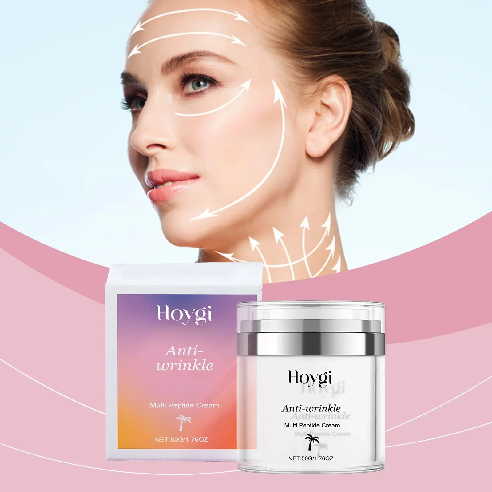 Anti-Wrinkle Firming Moisturizer Cream - Reduce Fine Lines & Rejuvenate 2 HO A05 0276 01 002