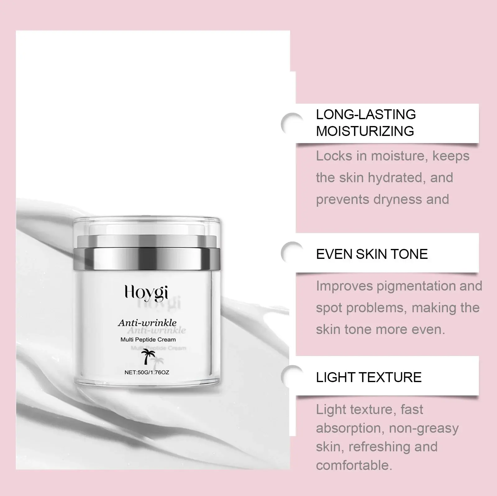 Anti-Wrinkle Firming Moisturizer Cream - Reduce Fine Lines & Rejuvenate 5 HO A05 0276 01 005