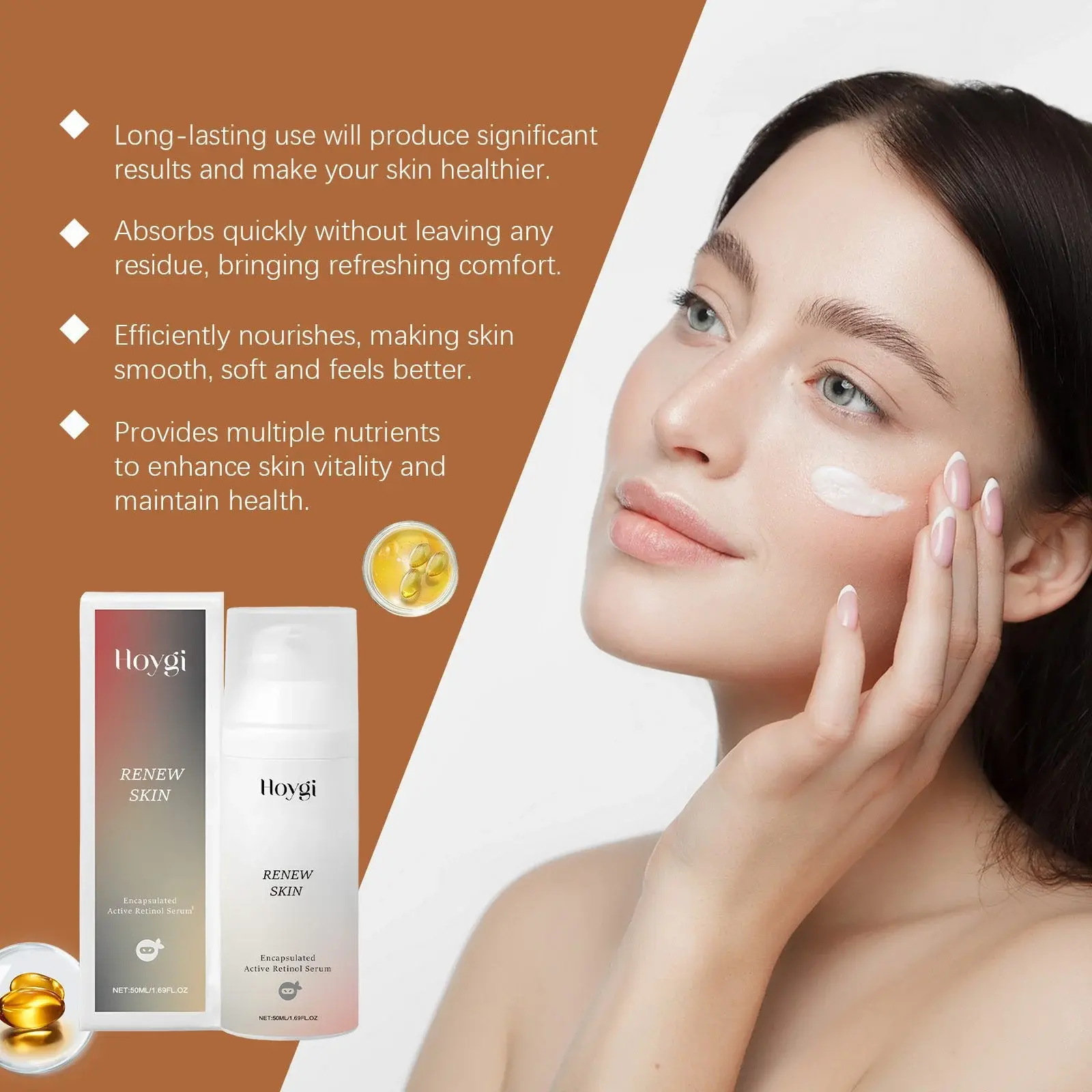 Retinol Essence Lotion for Brightening & Firming Facial Skin 5 HO A05 0276 02 005