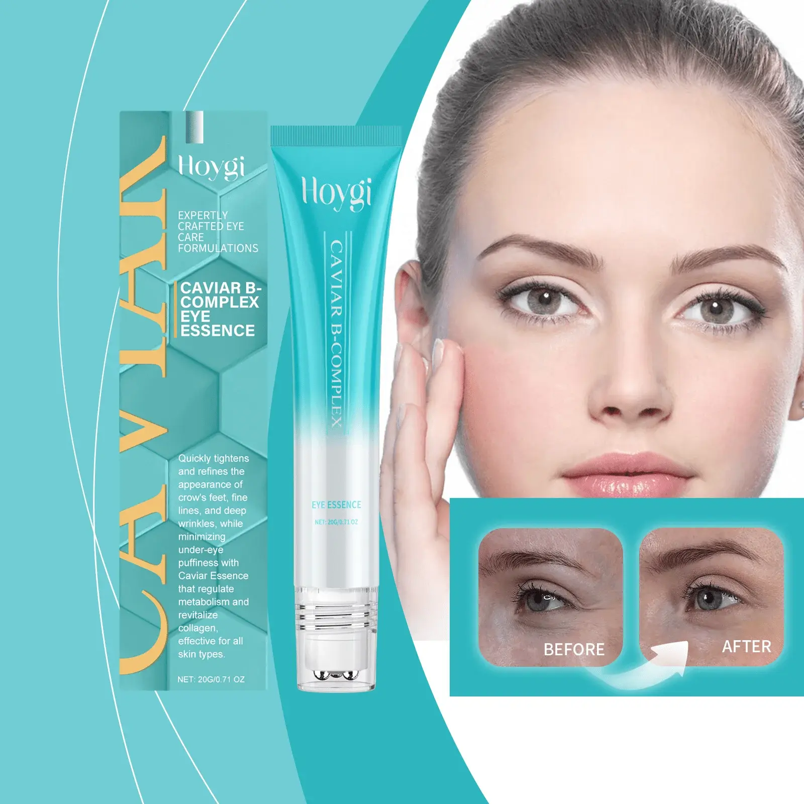 Eye Serum with Royal Jelly - Reduces Fine Lines & Improves Elasticity 2 HO A05 0280 01 002