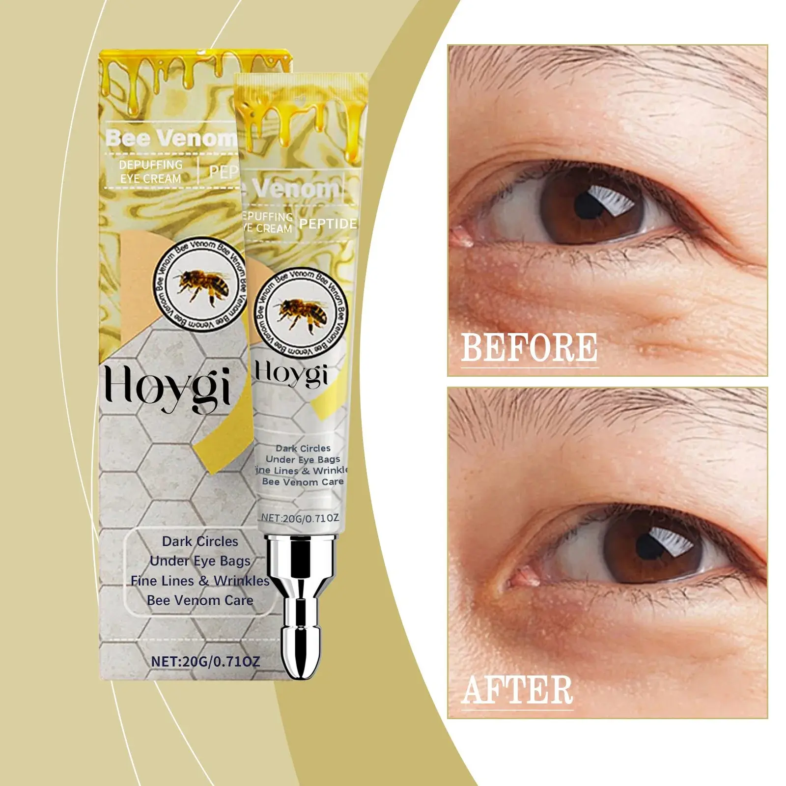 Bee Venom Eye Cream - Hydrating & Nourishing Formula 2 HO A05 0282 01 002