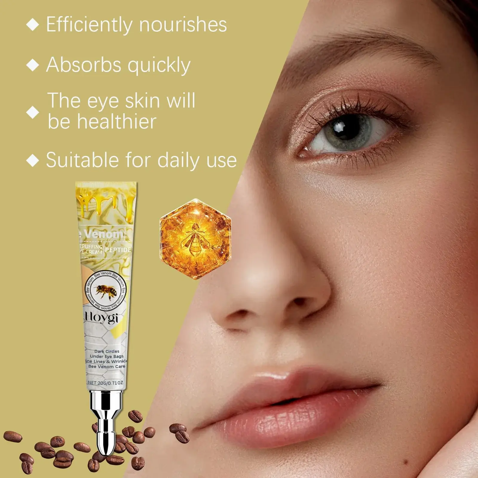 Bee Venom Eye Cream - Hydrating & Nourishing Formula 5 HO A05 0282 01 005