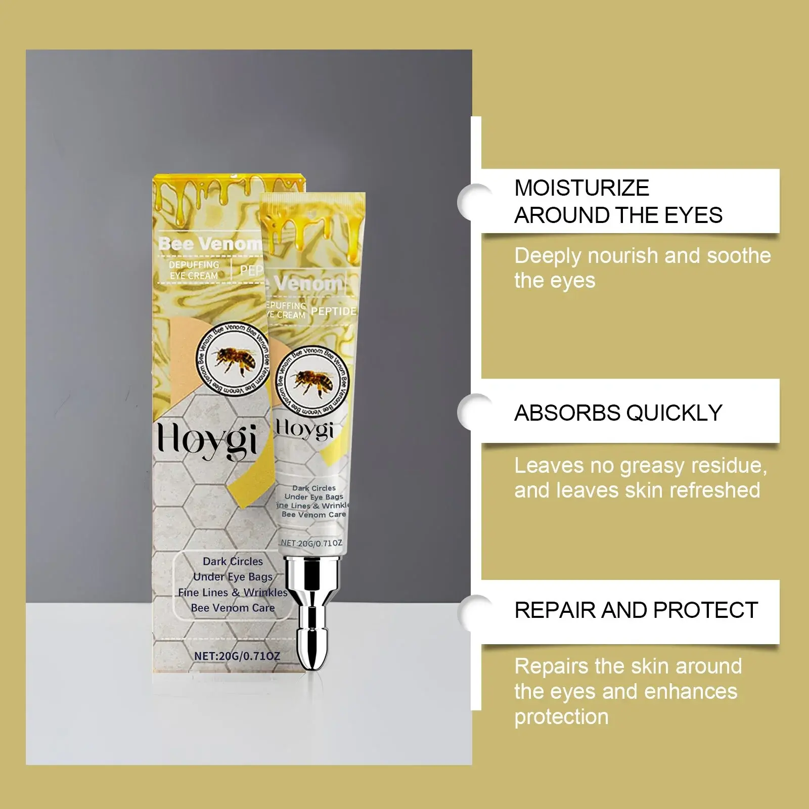 Bee Venom Eye Cream - Hydrating & Nourishing Formula 8 HO A05 0282 01 008