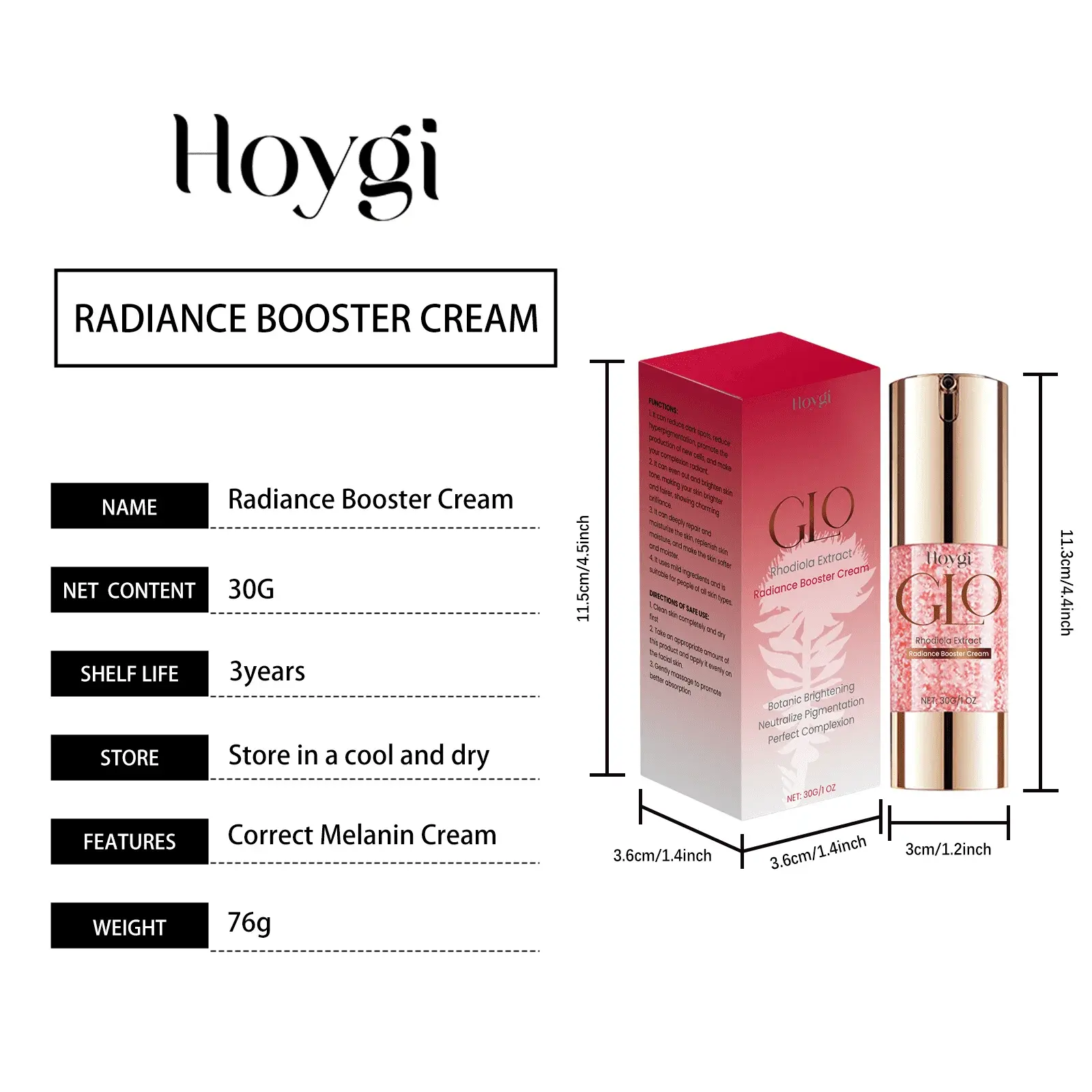 Dragon Blood Cream - Moisturizing & Brightening Facial Hydration 1 HO A05 0288 01 001
