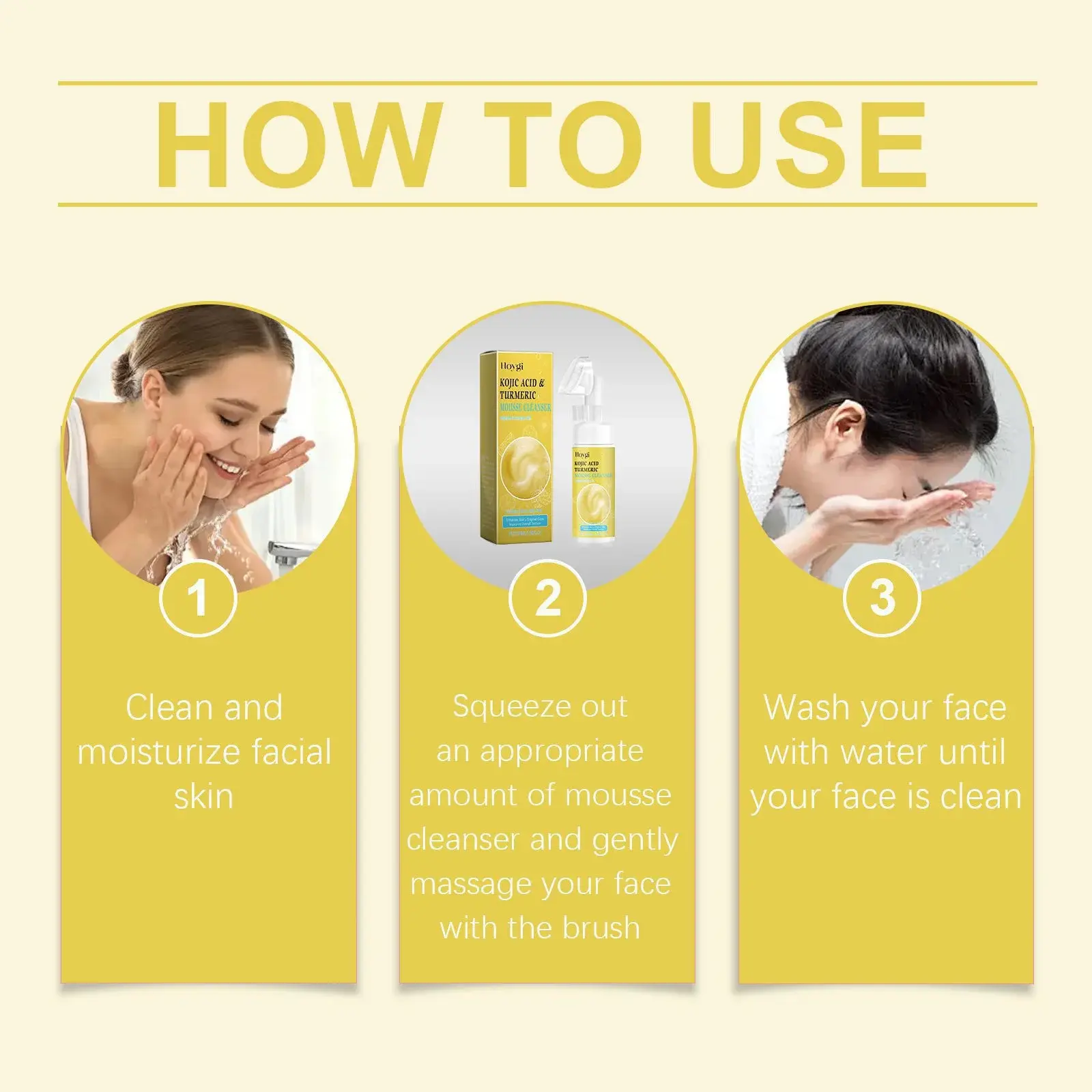 Turmeric Cleansing Milk with Kojic Acid & Chamomile 4 HO A05 0307 01 004
