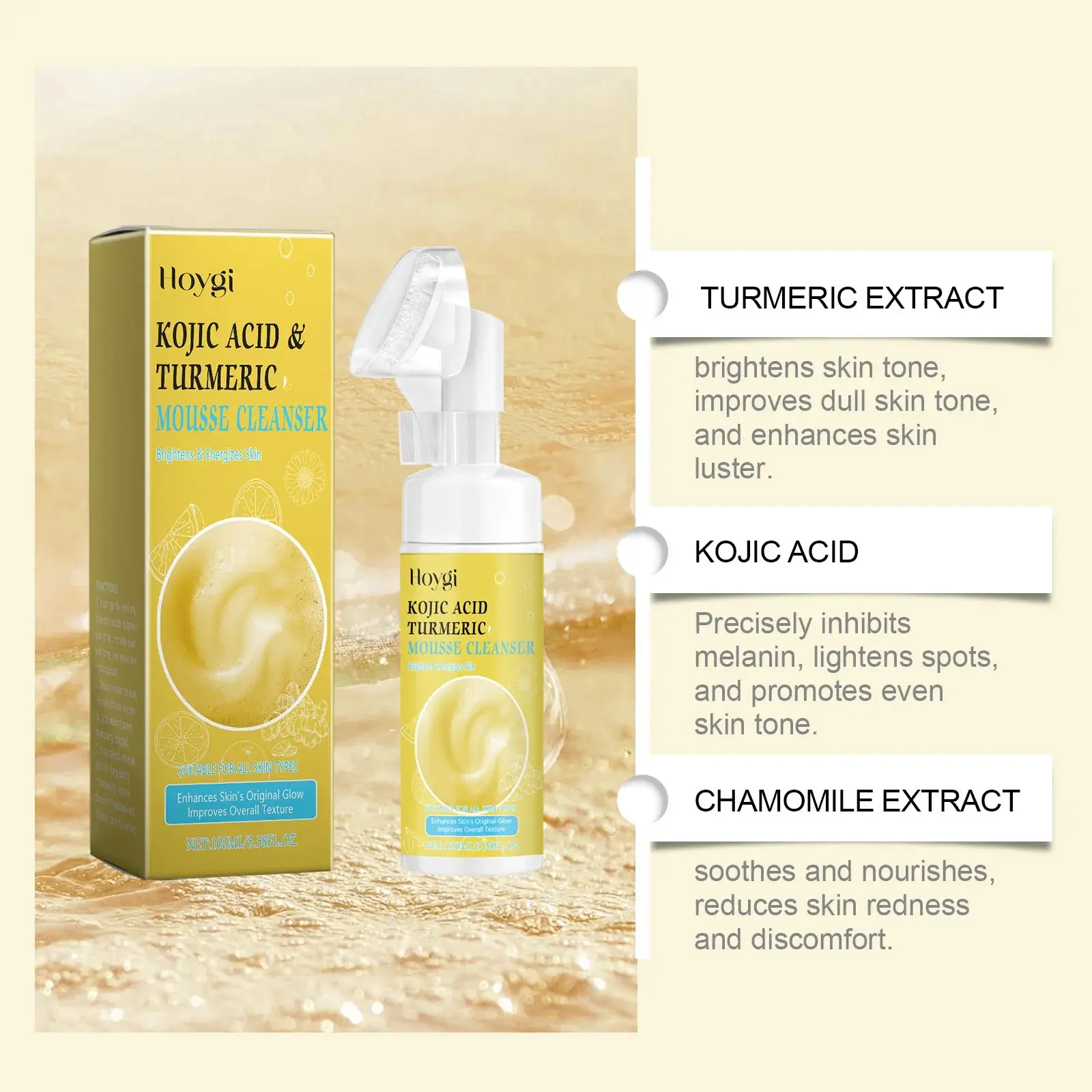 Turmeric Cleansing Milk with Kojic Acid & Chamomile 5 HO A05 0307 01 005