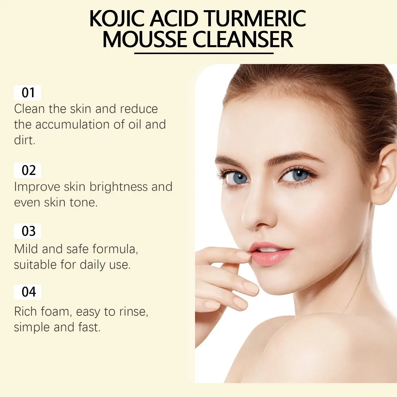 Turmeric Cleansing Milk with Kojic Acid & Chamomile 7 HO A05 0307 01 007