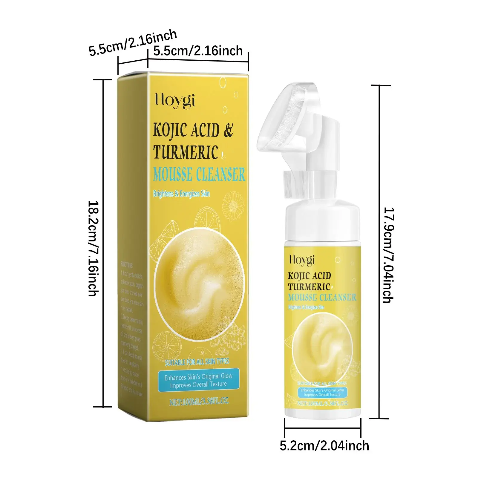 Turmeric Cleansing Milk with Kojic Acid & Chamomile 1 HO A05 0307 01 2003