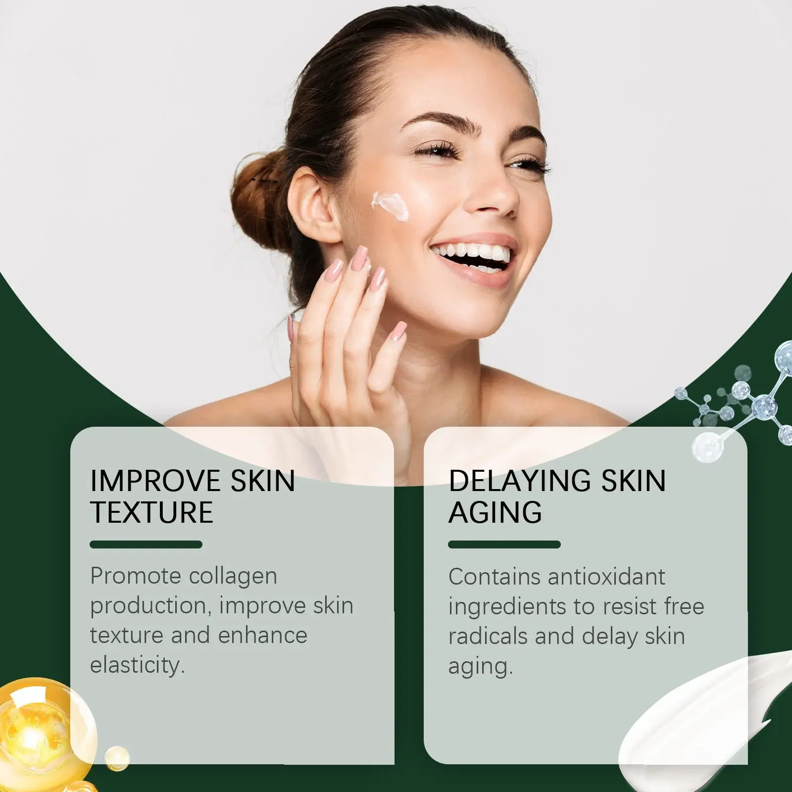 Collagen Cream - Daily Facial Moisturizer for Hydration & Skin Repair 6 HO A05 0320 01 006