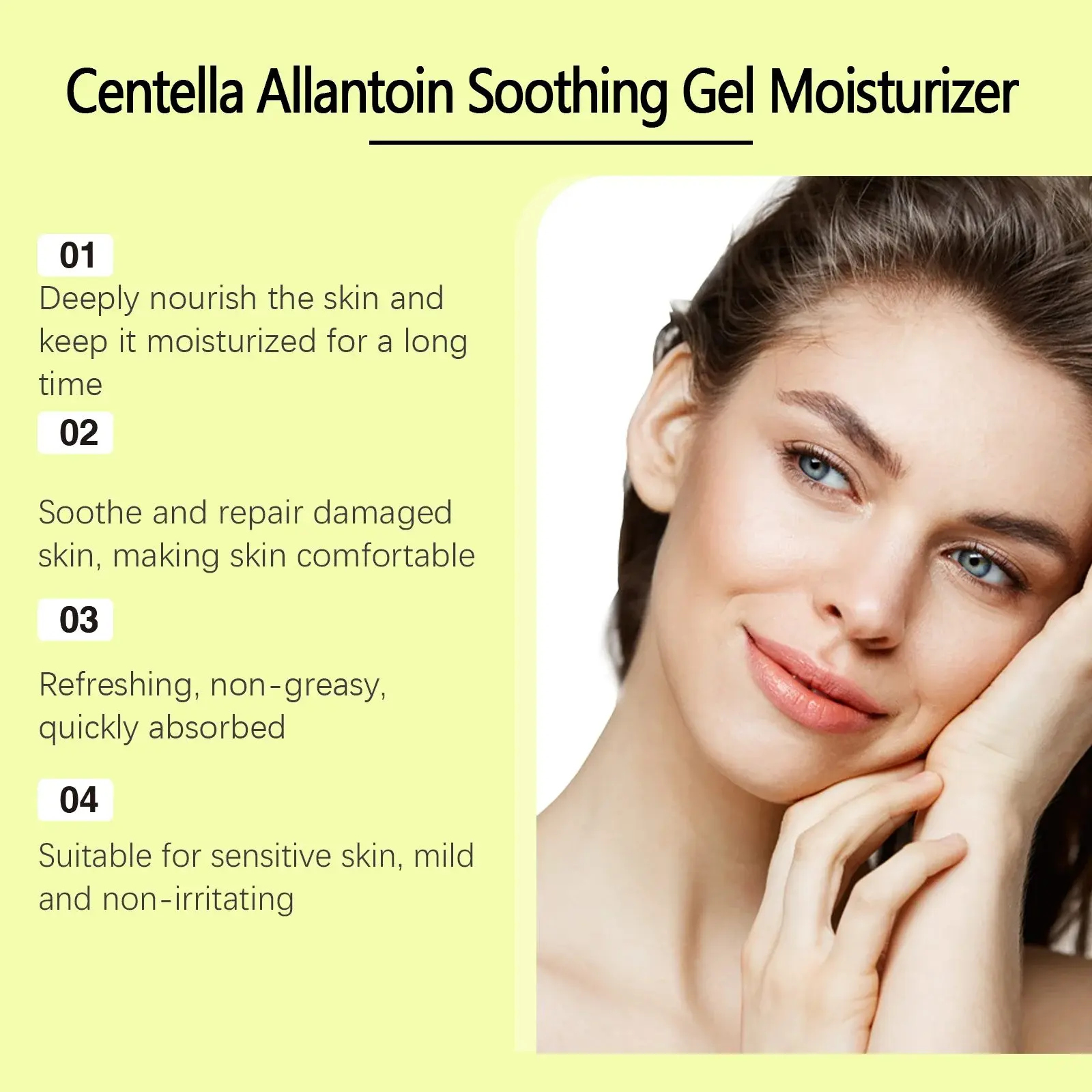 Centella Hydrating Gel for Soothing and Moisturizing - Hoygi 7 HO A05 0339 01 008