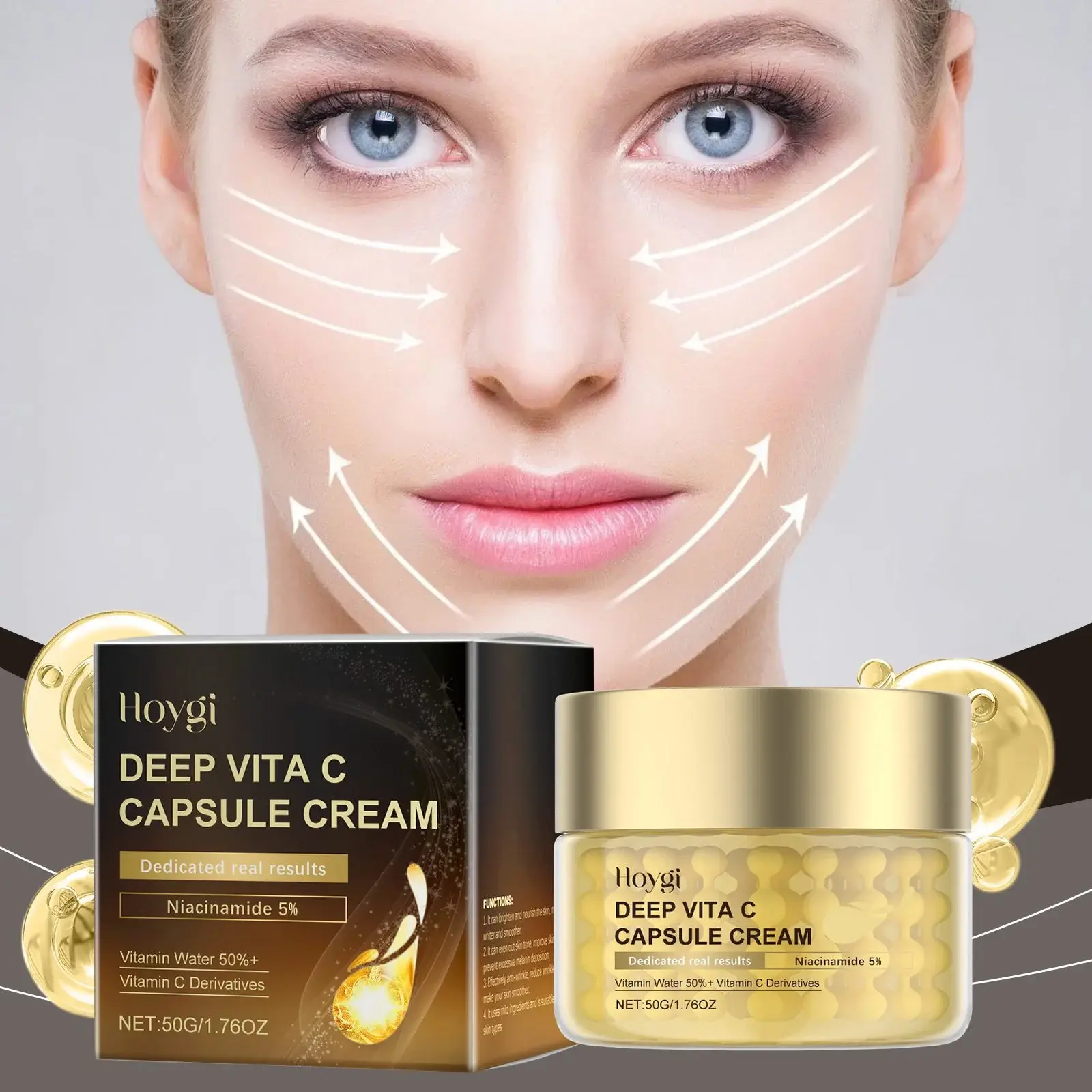 Vitamin C Facial Moisturizer - Hydrating & Brightening Cream 2 HO A05 0375 01 1724376655002