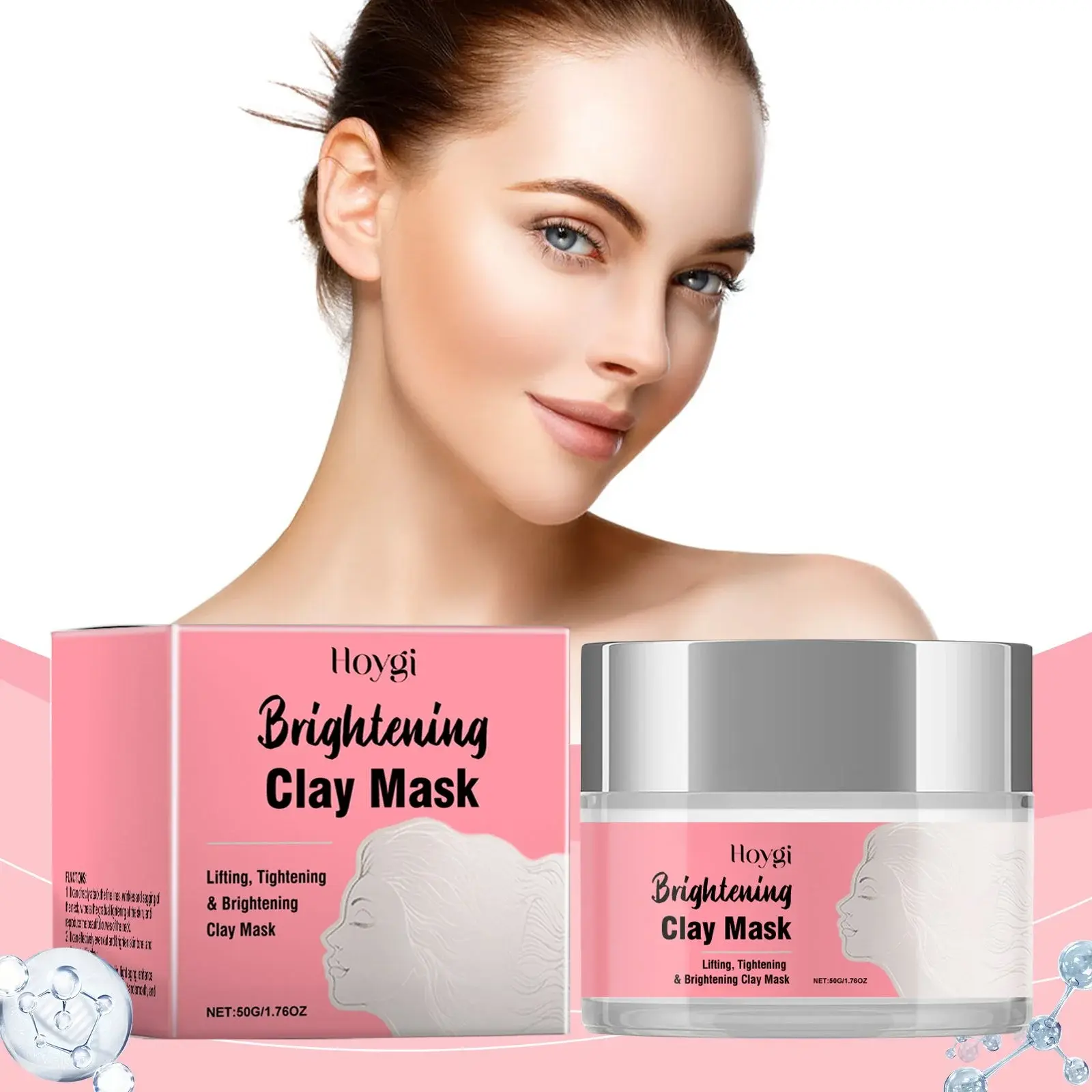 Hoygi Cleansing Mud Mask - Hydrating & Deep Pore Cleansing 2 HO A05 0405 01 1725422433002