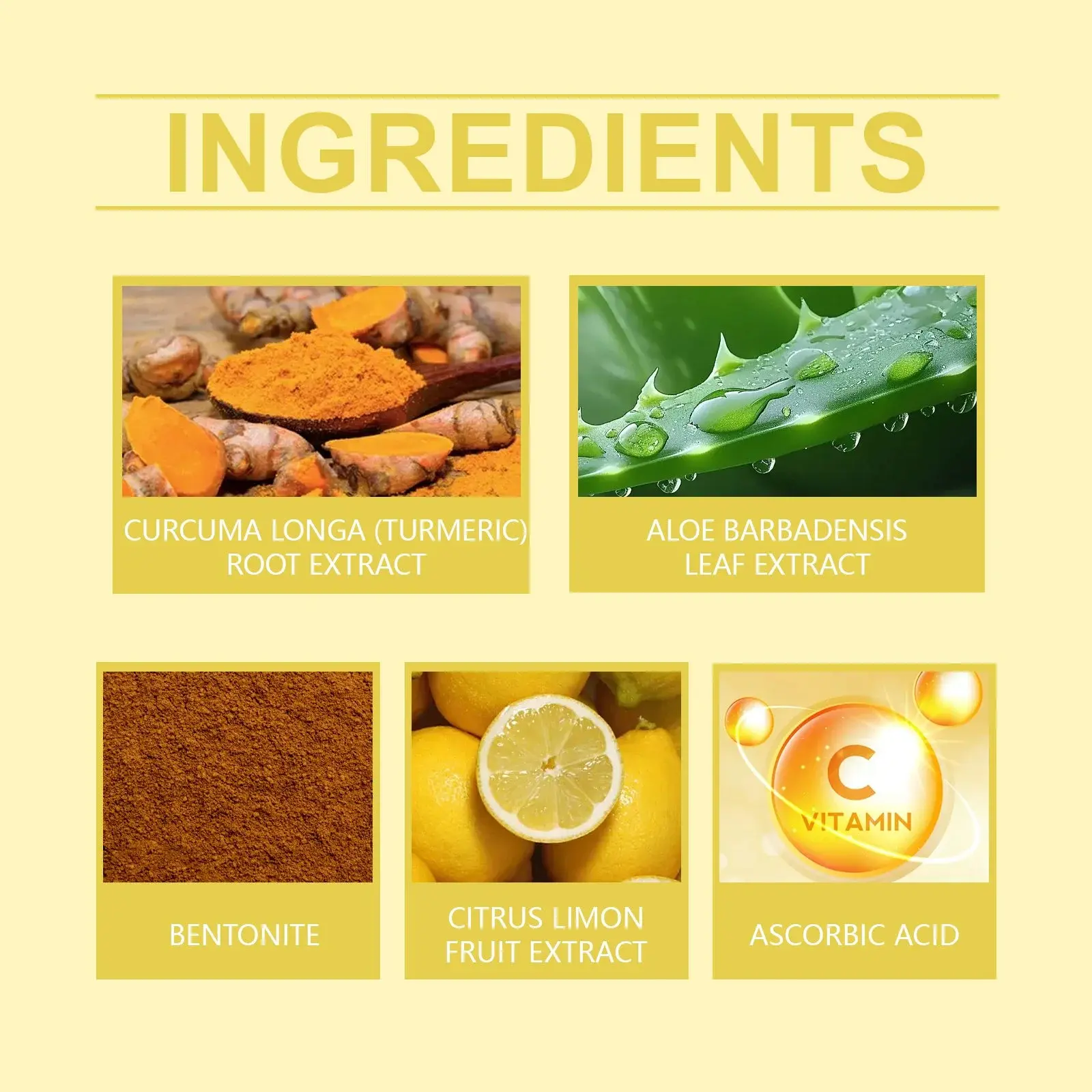 Vitamin C Turmeric Mud Mask for Brightening & Deep Cleansing by Hoygi 3 HO A05 0410 01 1725499825011