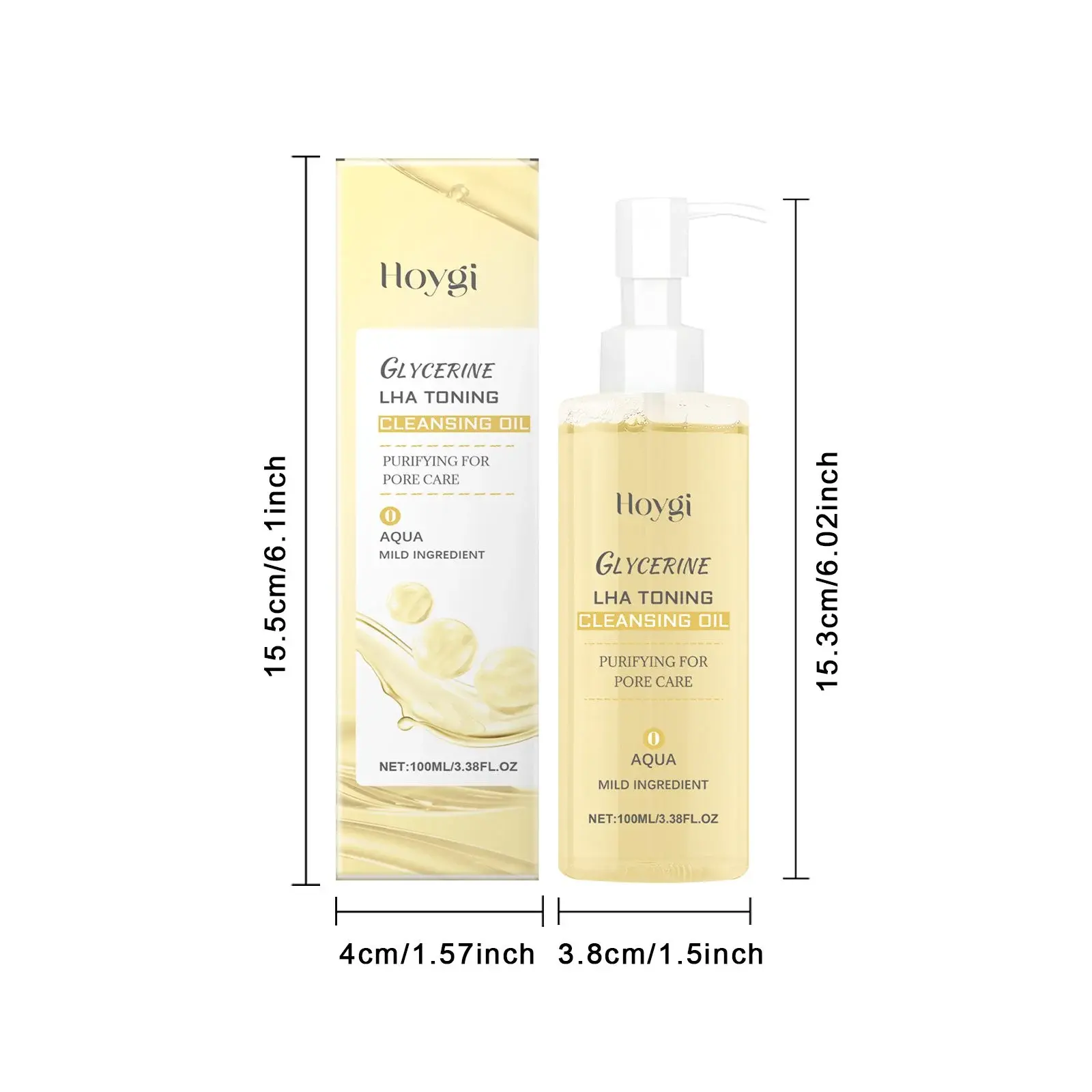 Gentle Cleansing Oil & Makeup Remover for Radiant Skin - Hoygi 1 HO A05 0417 01 20121699