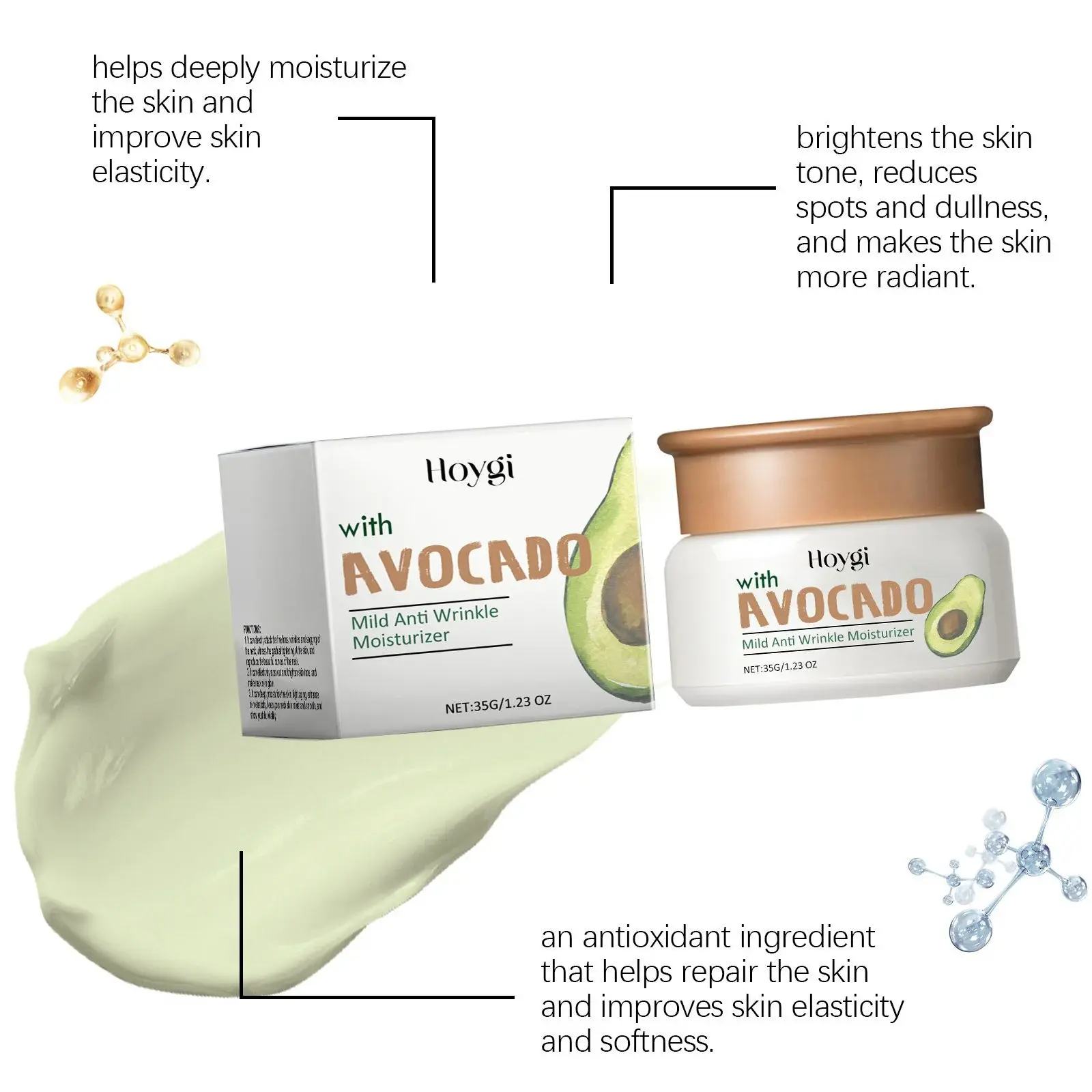 Avocado Moisturizing Cream for Deep Hydration and Skin Firming 7 HO A05 0418 01 1725706828009