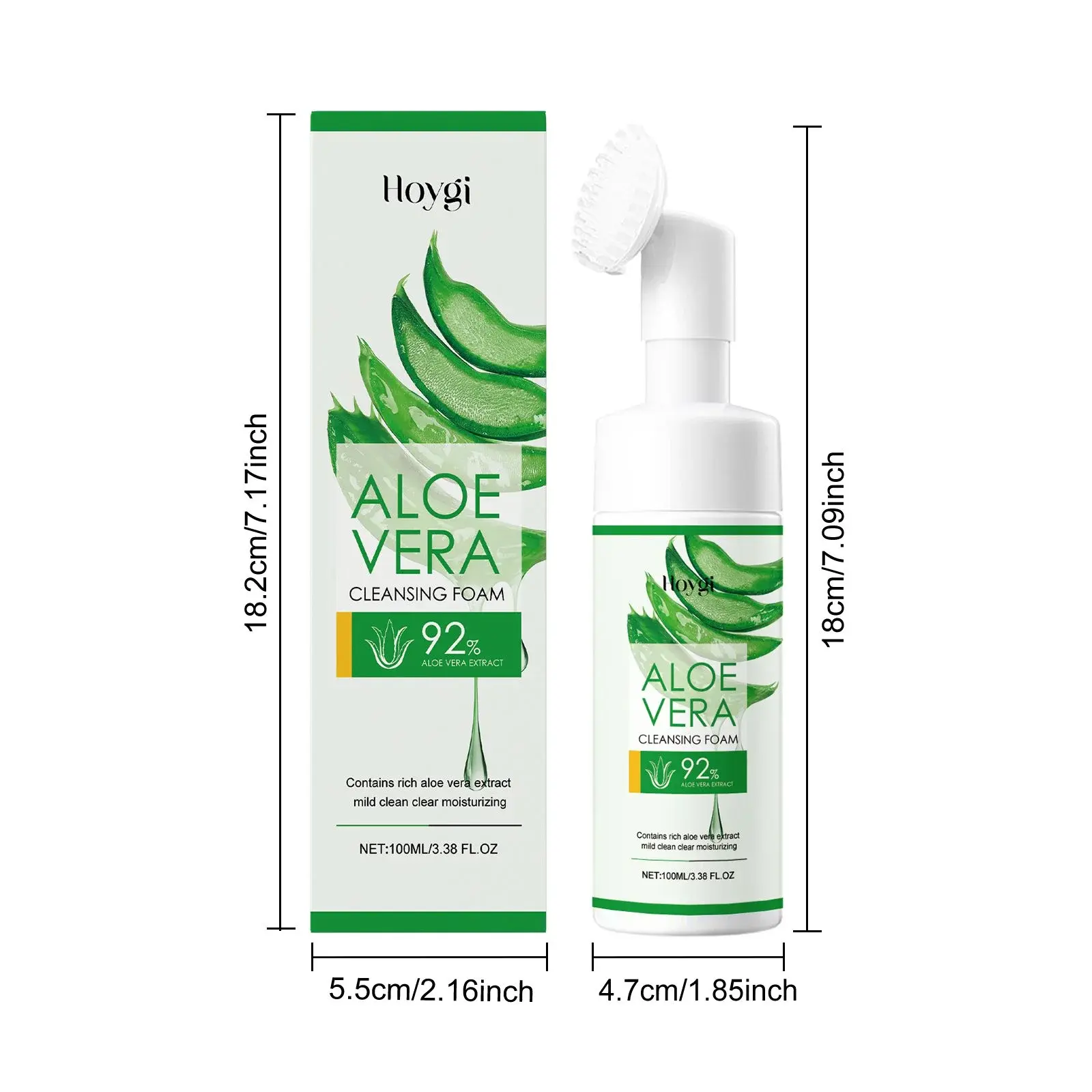 Aloe Vera Cleansing Foam Gentle Pore Cleanser by Hoygi 1 HO A05 0437 01 11047543