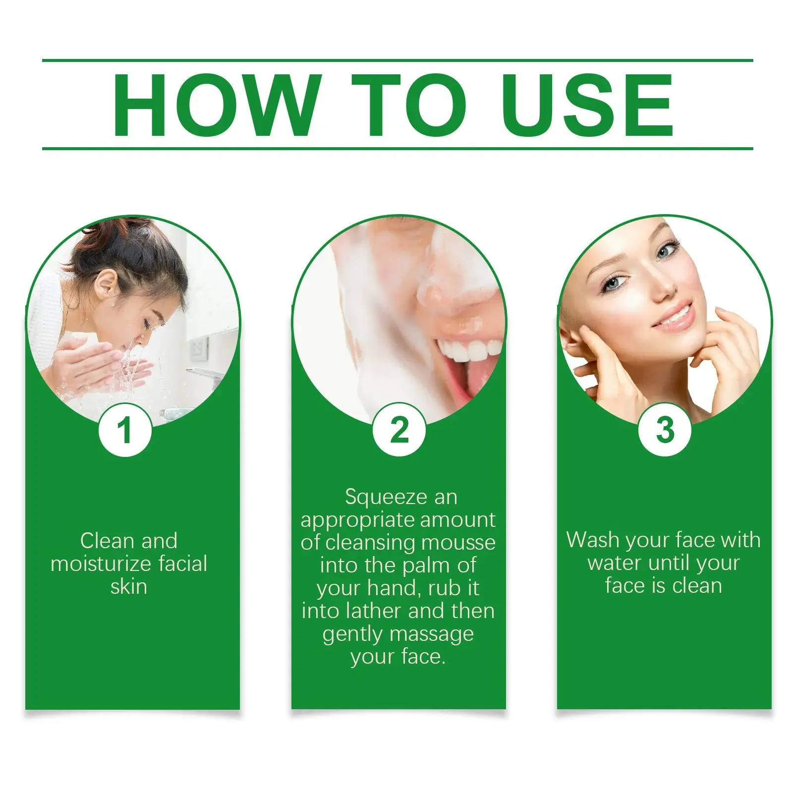 Aloe Vera Cleansing Foam Gentle Pore Cleanser by Hoygi 4 HO A05 0437 01 1726383446002