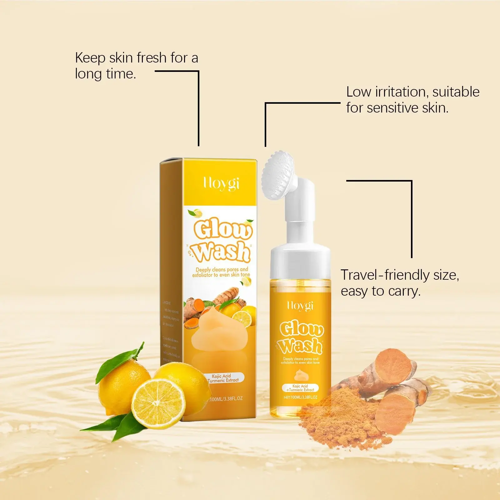 Turmeric Cleanser for Pore Cleansing and Skin Radiance - Hoygi 6 HO A05 0449 02 1726803051010