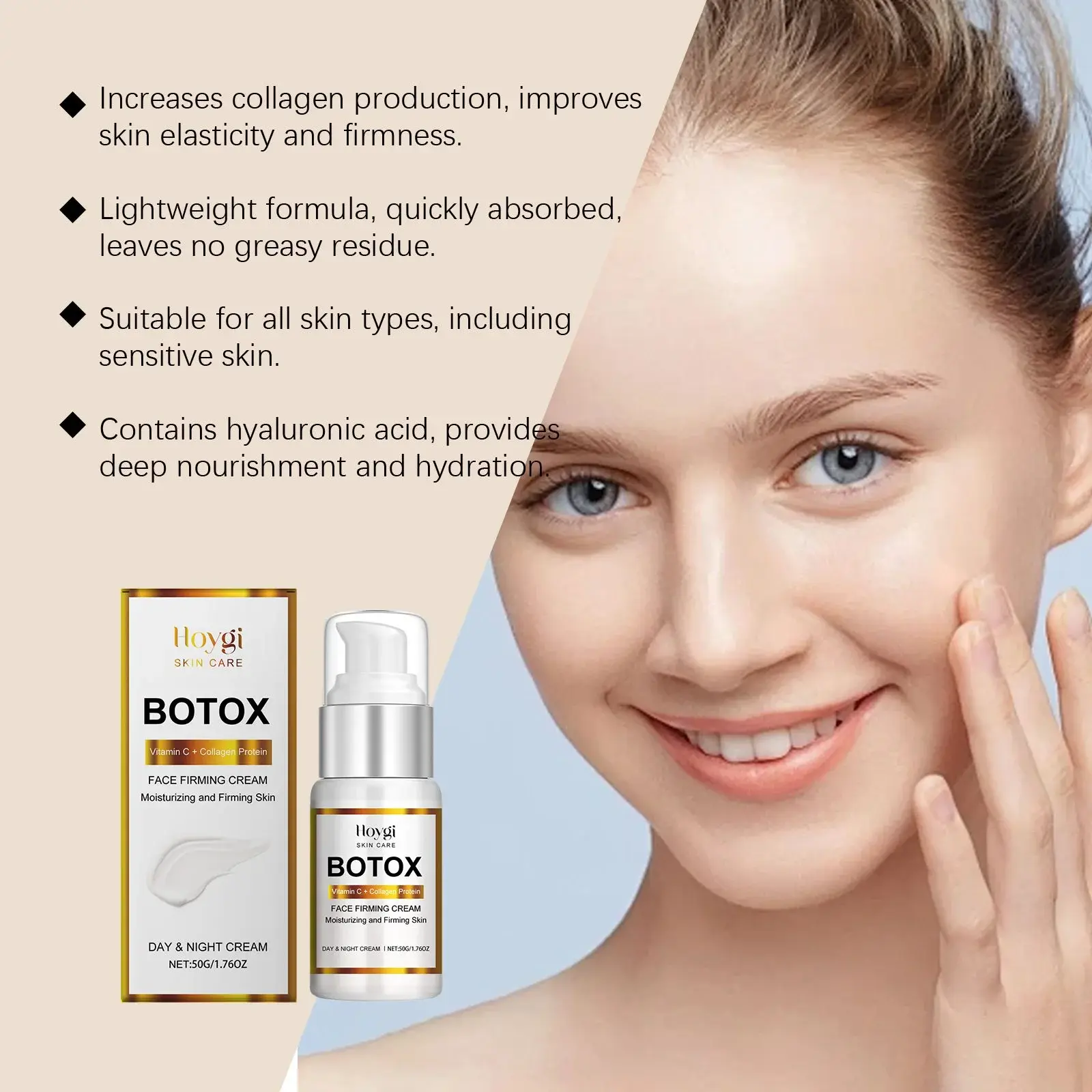 Daily Facial Moisturizer - Hydrating Skin Cream for Dry Skin 9 HO A05 0450 01 70022426