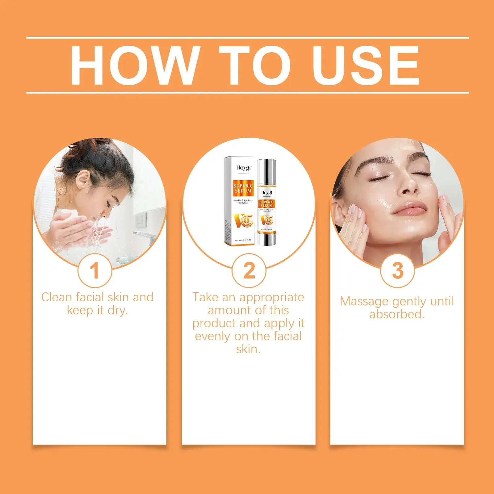 Vitamin C Serum for Hydrating and Purifying Skin - Hoygi 4 HO A05 0460 01 1726916434011