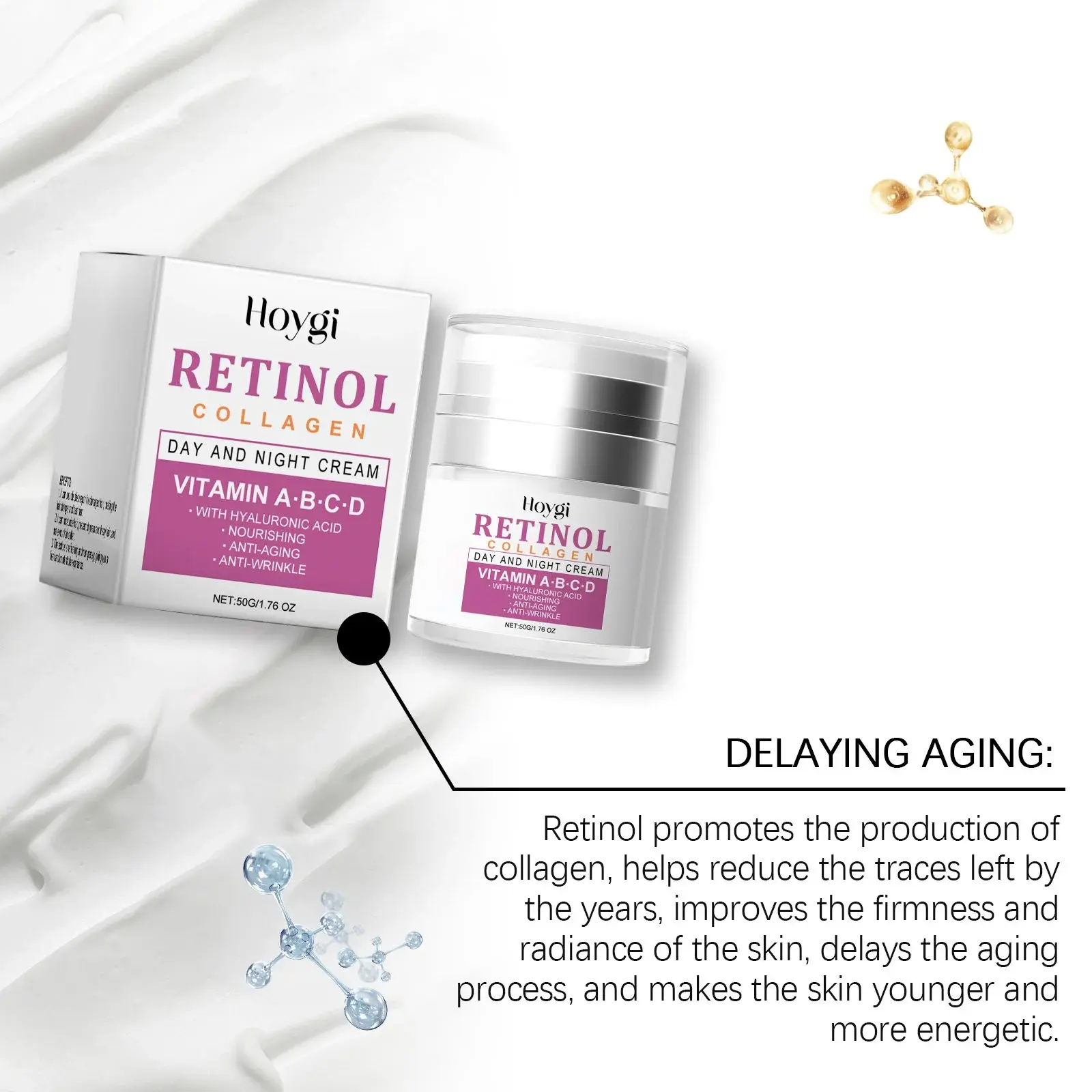 Collagen Cream - Hydrating Treatment for Fine Lines & Skin Brightening 7 HO A05 0462 01 1727087458015