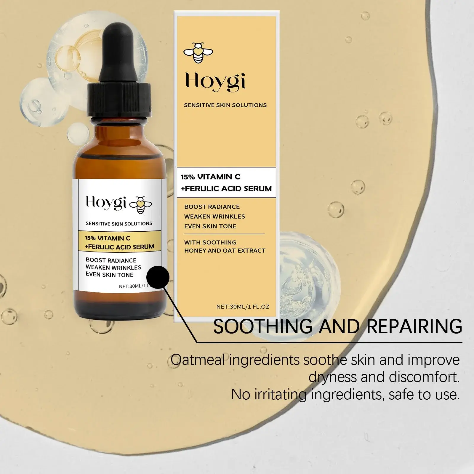 Vitamin C Honey Essence Moisturizing & Firming Serum - Hoygi 7 HO A05 0468 01 1727177412016