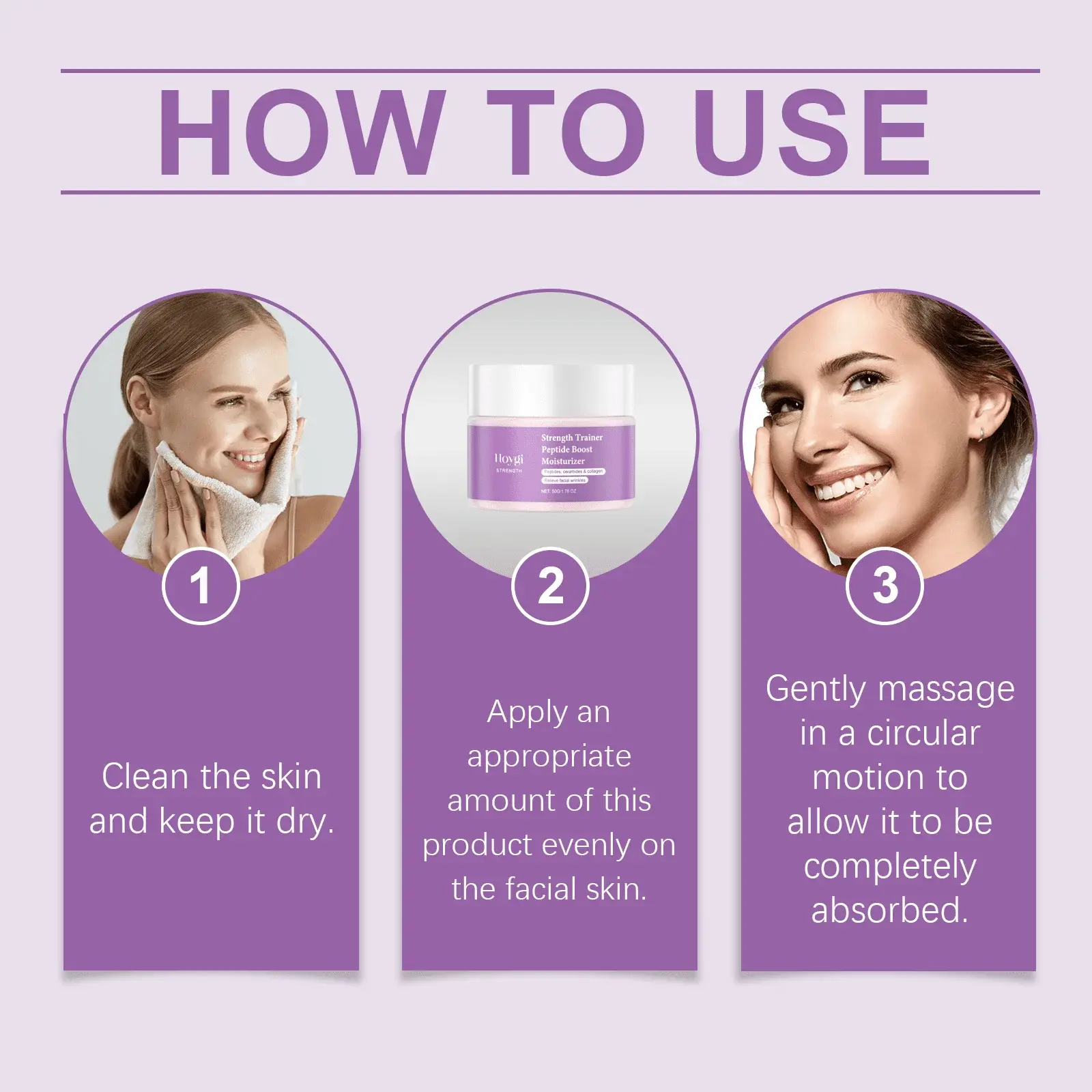 Hydrating Facial Moisturizer with Hyaluronic Acid & Collagen by Hoygi 4 HO A05 0472 01 1727321500010