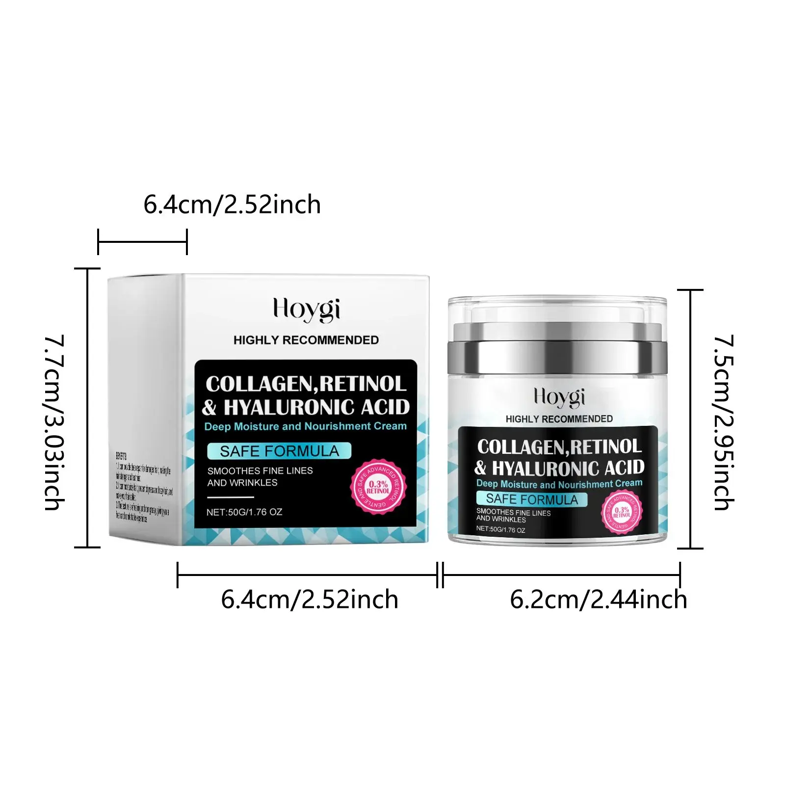 Collagen Moisturizing Cream for Hydrating Daily Facial Care - Hoygi 1 HO A05 0480 01 37294150