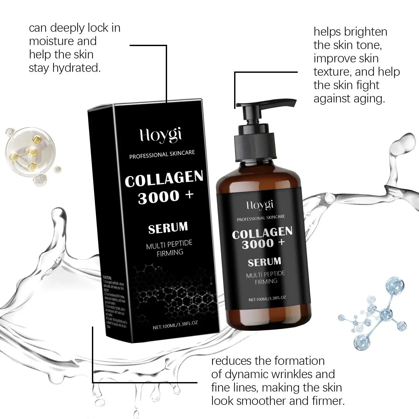 Hyaluronic Acid Serum with Collagen for Deep Hydration - Hoygi 8 HO A05 0481 01 1727519577010