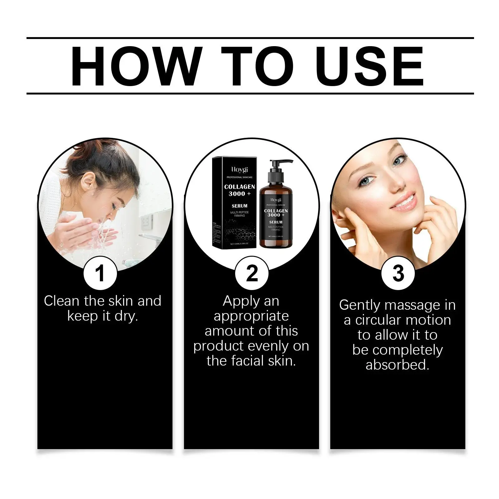 Hyaluronic Acid Serum with Collagen for Deep Hydration - Hoygi 4 HO A05 0481 01 1727519577011