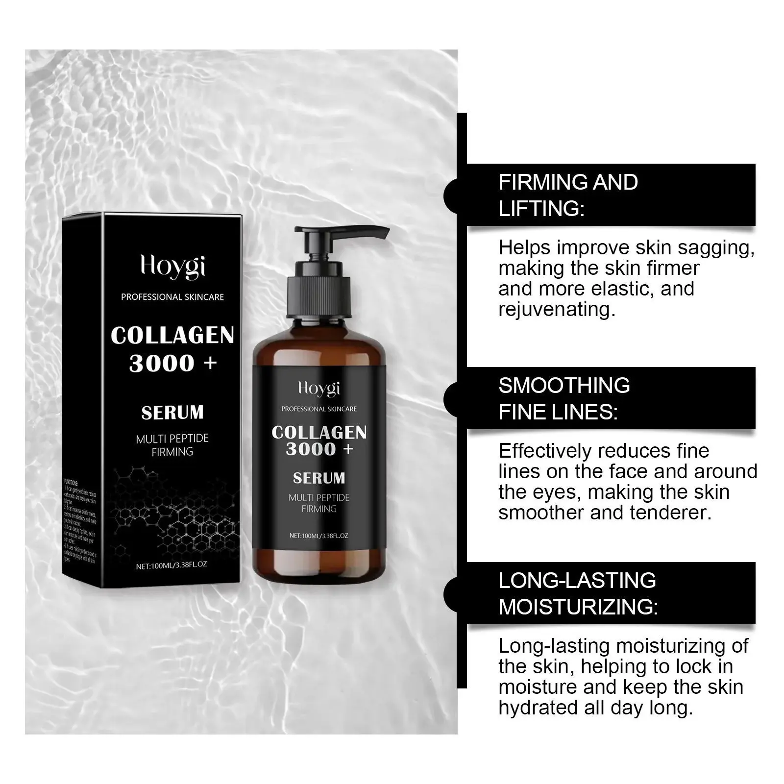 Hyaluronic Acid Serum with Collagen for Deep Hydration - Hoygi 5 HO A05 0481 01 1727519577018