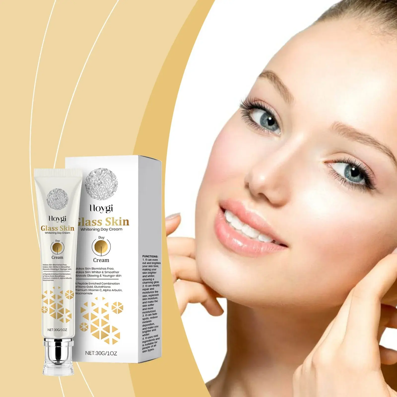 Brightening & Nourishing Daily Face Moisturizer - Deep Hydration Formula 2 HO A05 0488 01 1728268228003