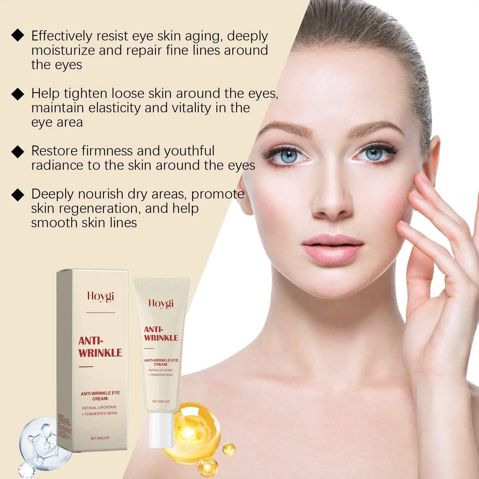 Vitamin C & Retinal Moisturizing Eye Cream - Anti-Aging Formula 8 HO A05 0490 02 17521066