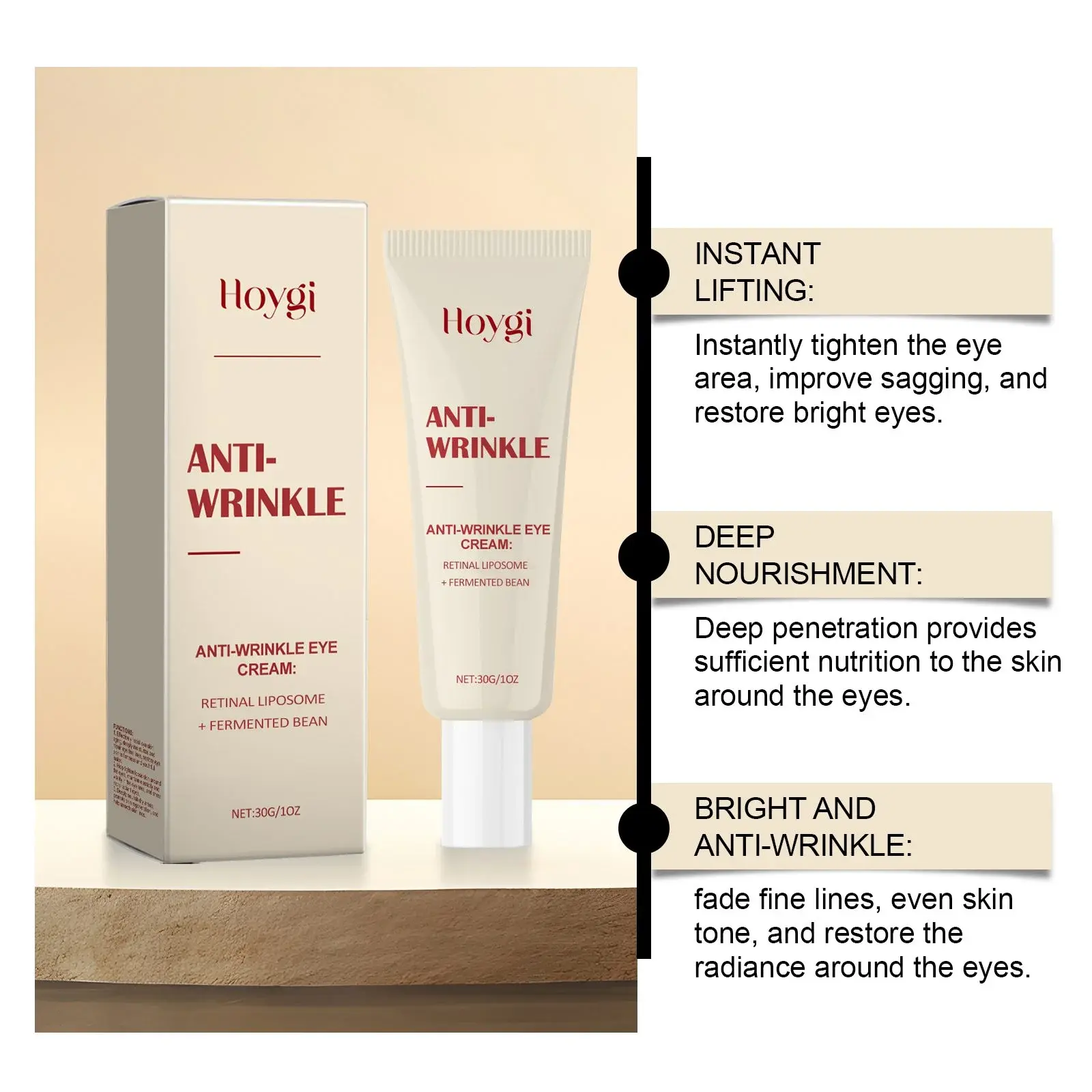 Vitamin C & Retinal Moisturizing Eye Cream - Anti-Aging Formula 6 HO A05 0490 02 27847081