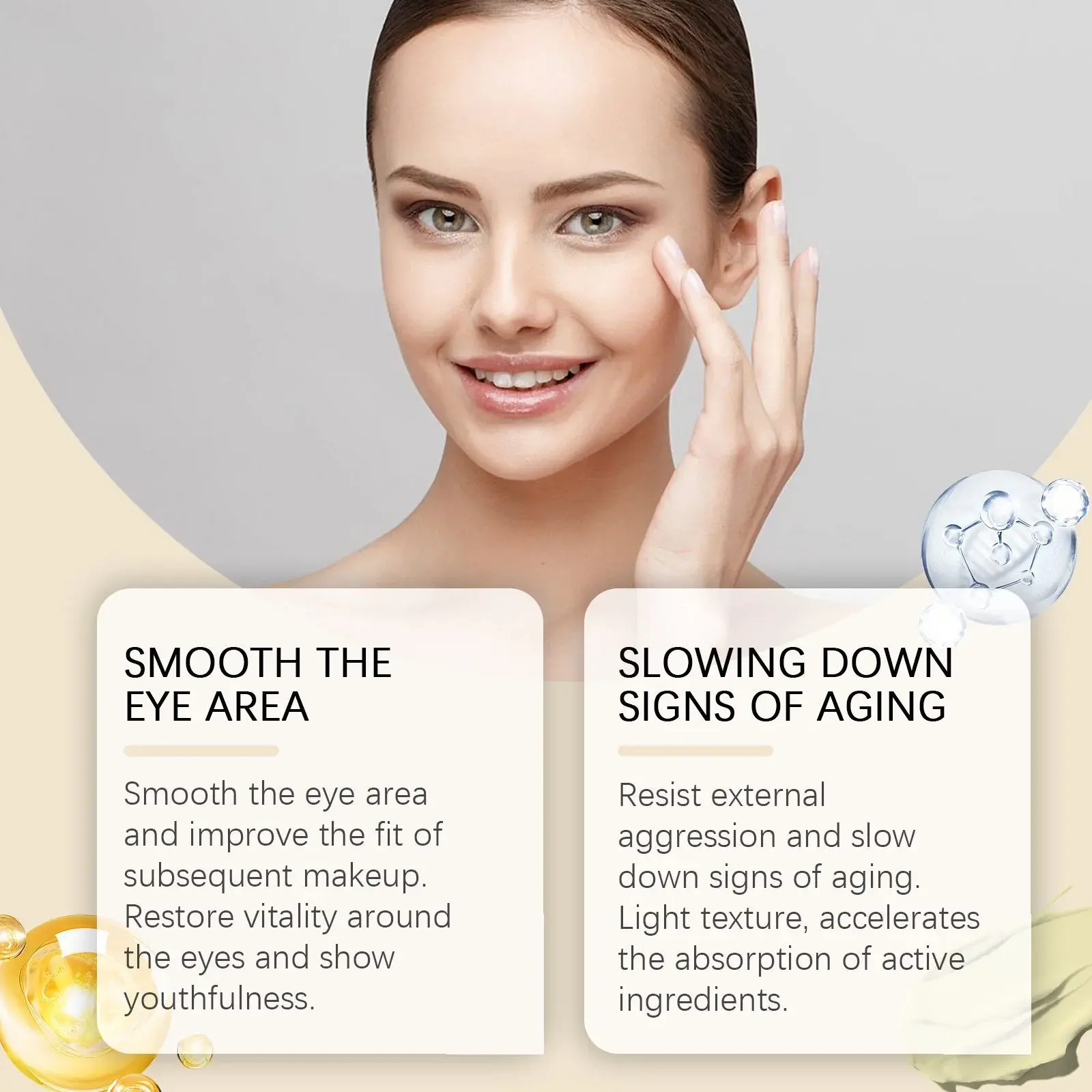 Vitamin C & Retinal Moisturizing Eye Cream - Anti-Aging Formula 9 HO A05 0490 02 32411190