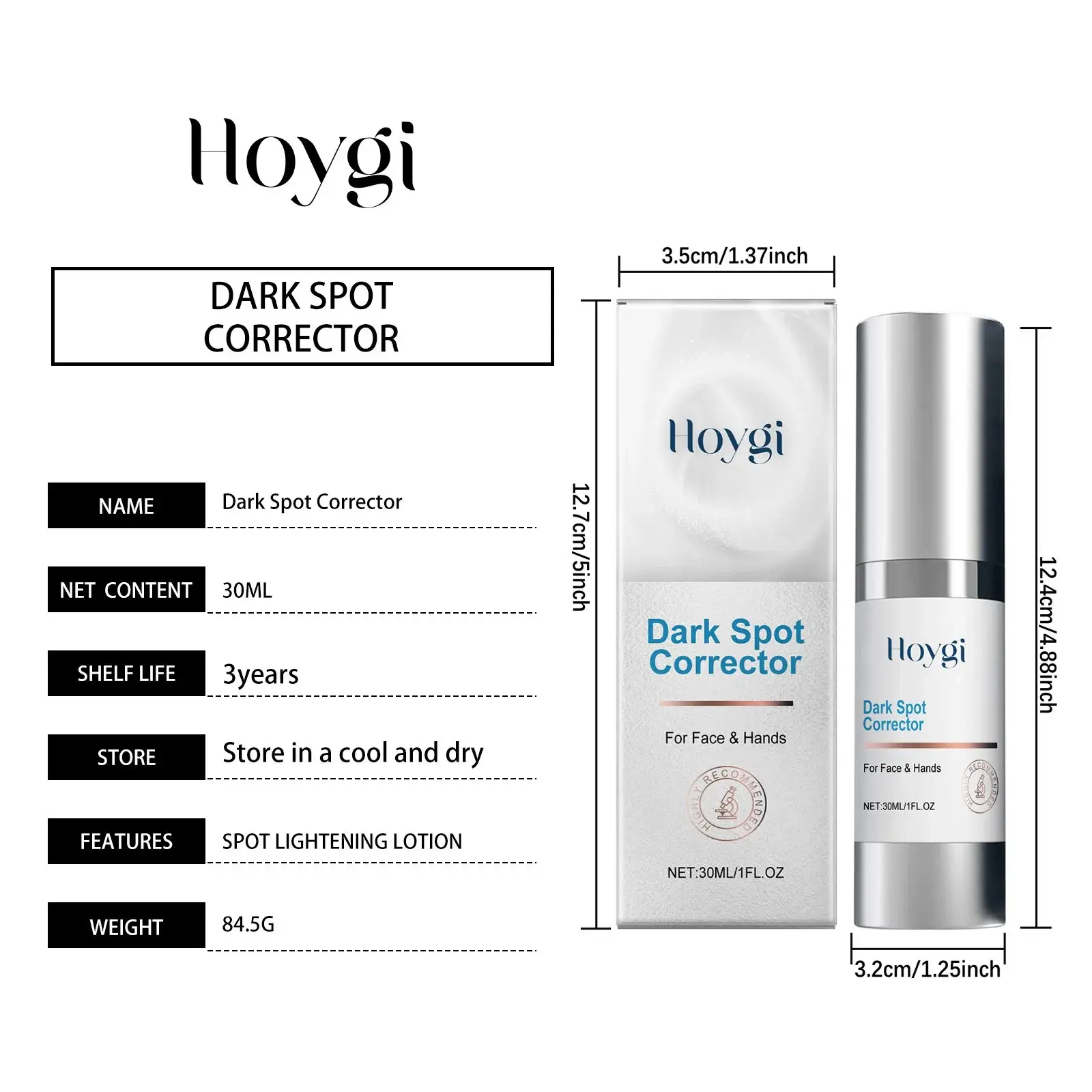 Dark Spot Repair Lotion with Vitamin C & Hyaluronic Acid - Hoygi 1 HO A05 0494 01 1728352859009
