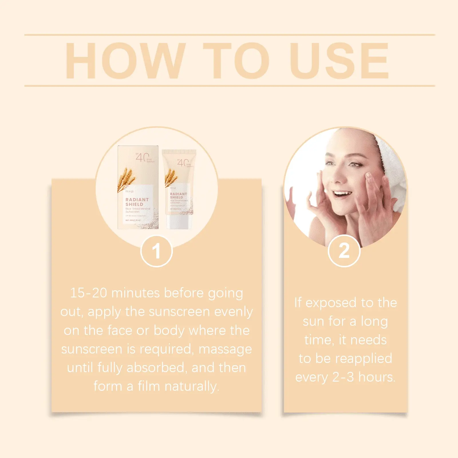 Face Sunscreen Moisturizer - Lightweight & Non-Sticky Formula 4 HO A05 0527 01 1729753278021