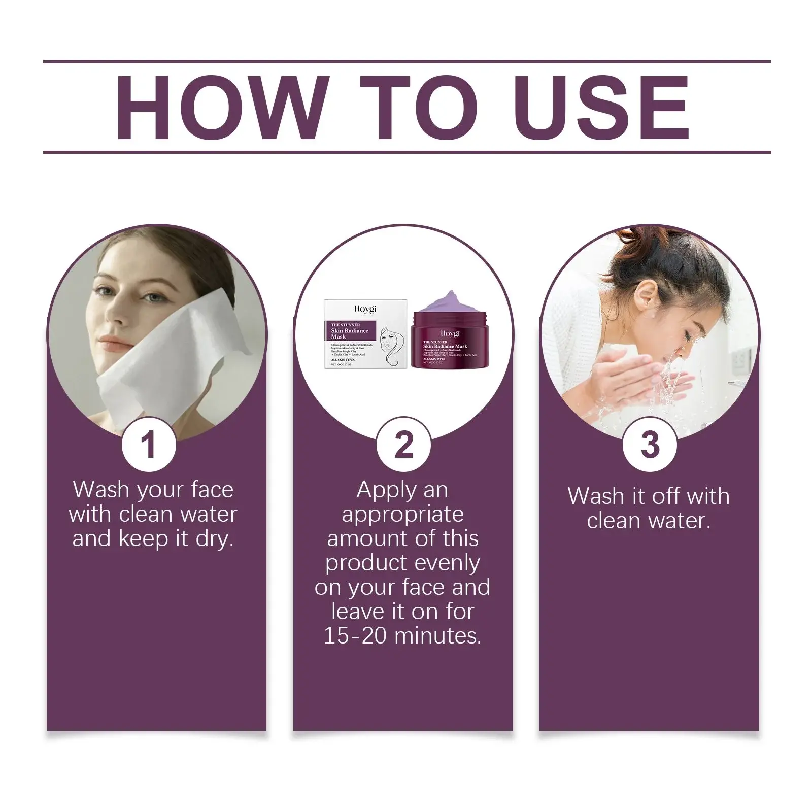 Blackhead Brightening Mask - Hydrating & Pore Cleansing Formula 4 HO A05 0532 01 1729940430022