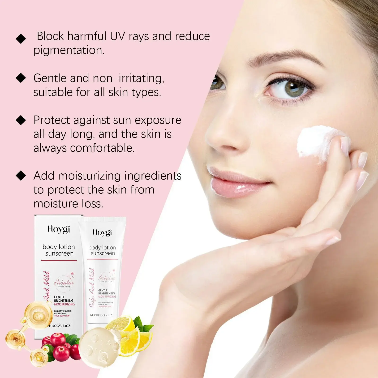 Arbutin Brightening Protective Cream for Face & Body - Hoygi 6 HO A05 0543 01 1730359897011
