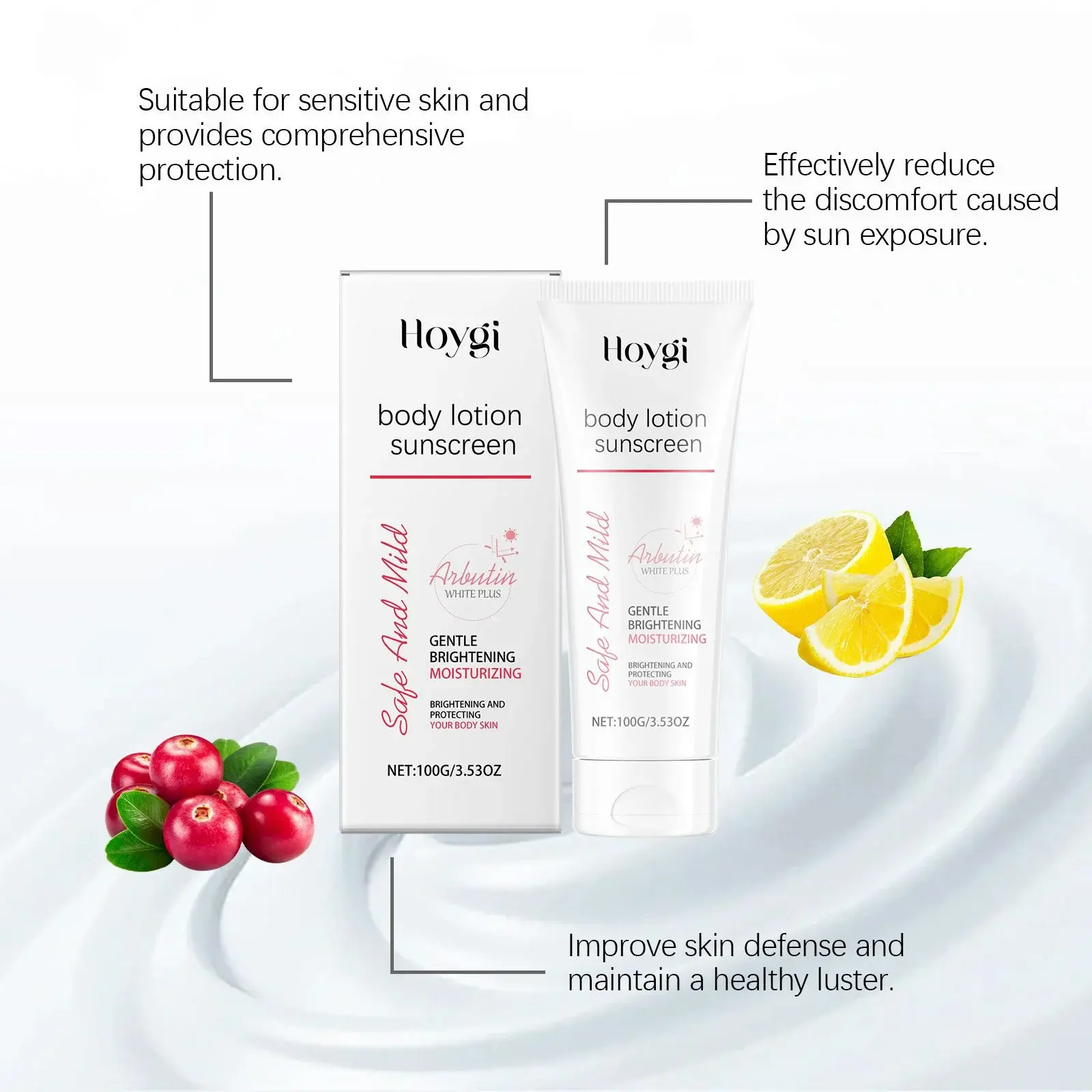 Arbutin Brightening Protective Cream for Face & Body - Hoygi 8 HO A05 0543 01 1730359897017